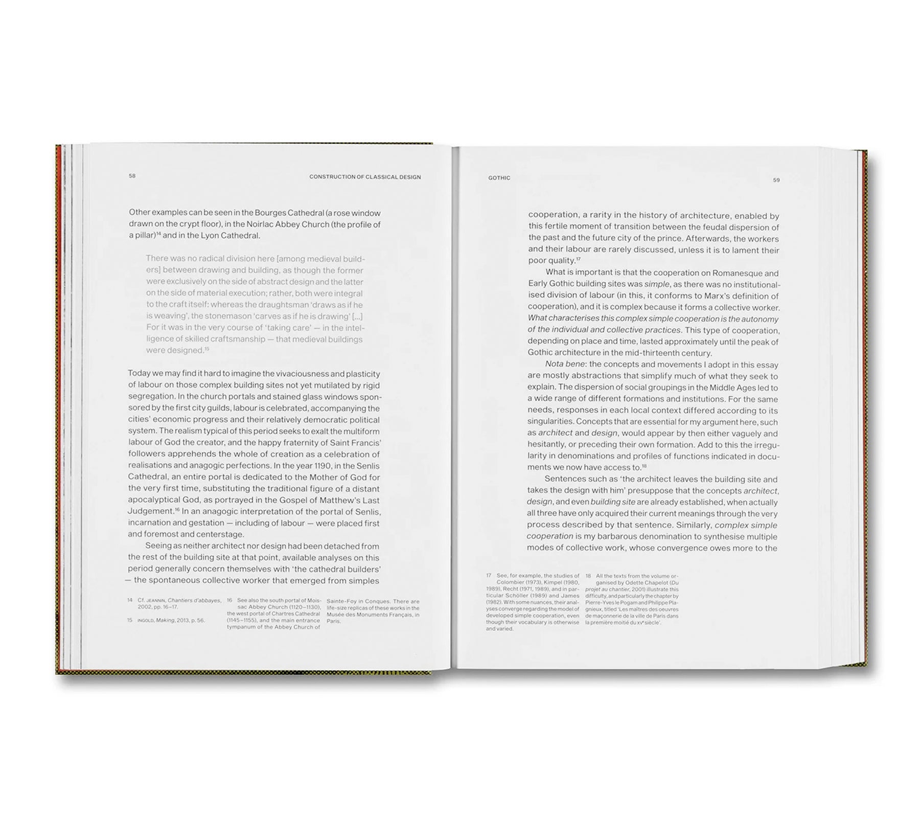 CONSTRUCTION OF CLASSICAL DESIGN by Sérgio Ferro