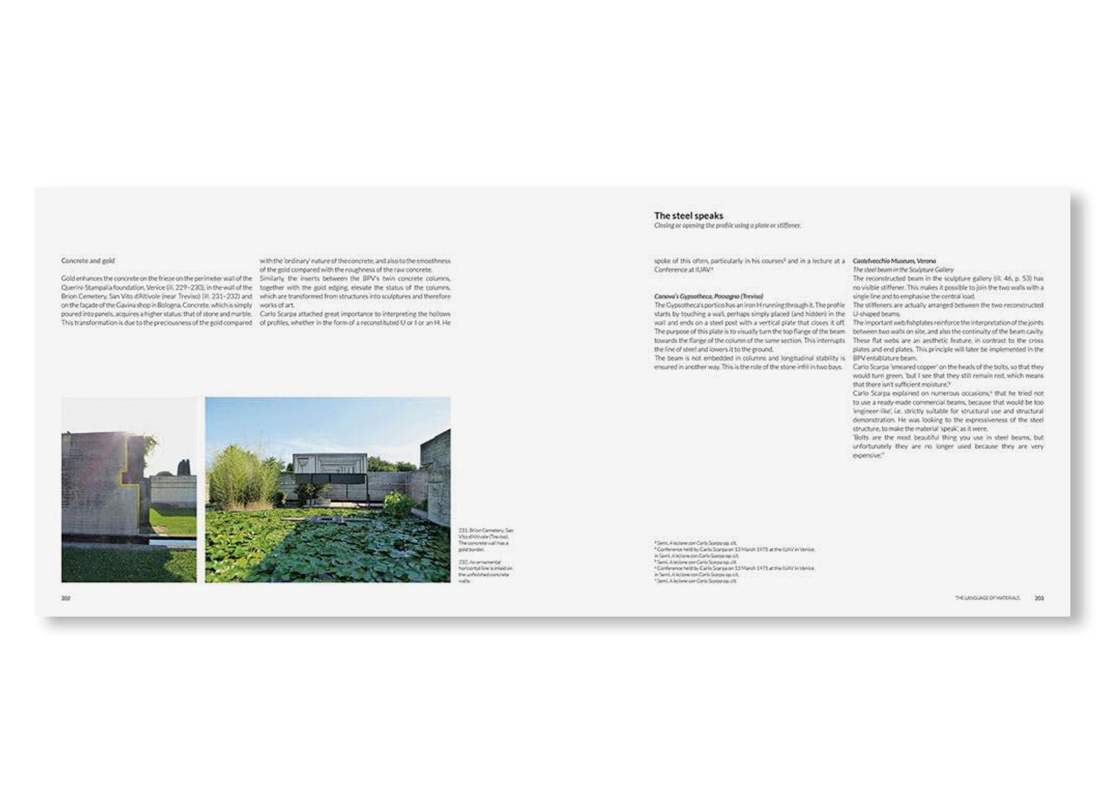 CARLO SCARPA: THE MESSAGE OF THE STRUCTURE by Carlo Scarpa