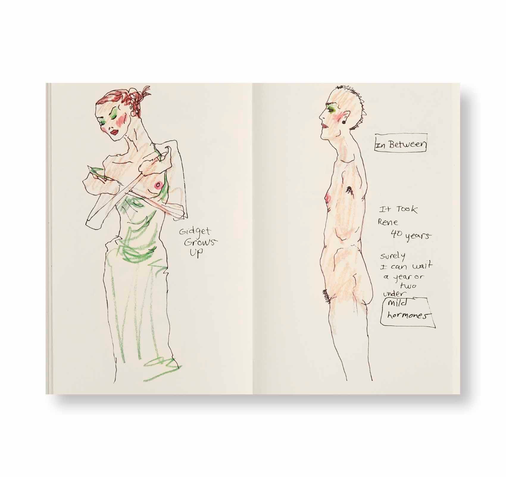 SKETCHBOOK, SEPTEMBER 1977 by Greer Lankton