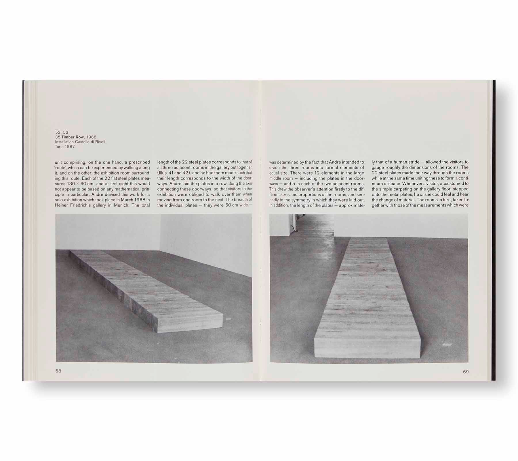 CARL ANDRE – EXTRANEOUS ROOTS by Carl Andre