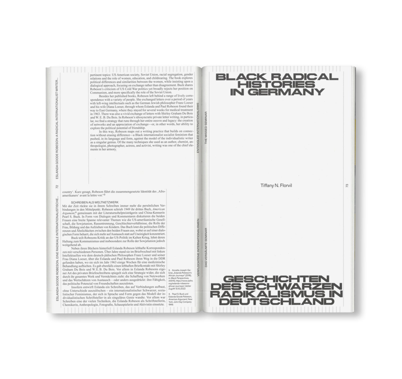 THE MISSED SEMINAR. WORLDMAKING AFTER INTERNATIONALISM