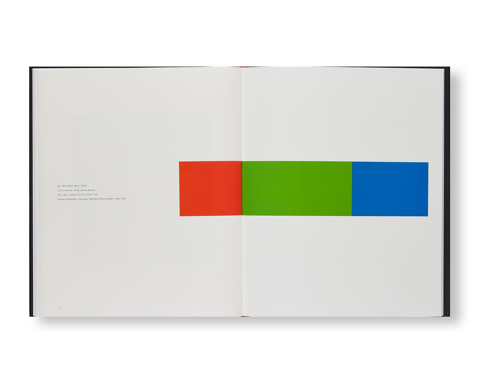 RED GREEN BLUE PAINTINGS AND STUDIES, 1958-1965 by Ellsworth Kelly