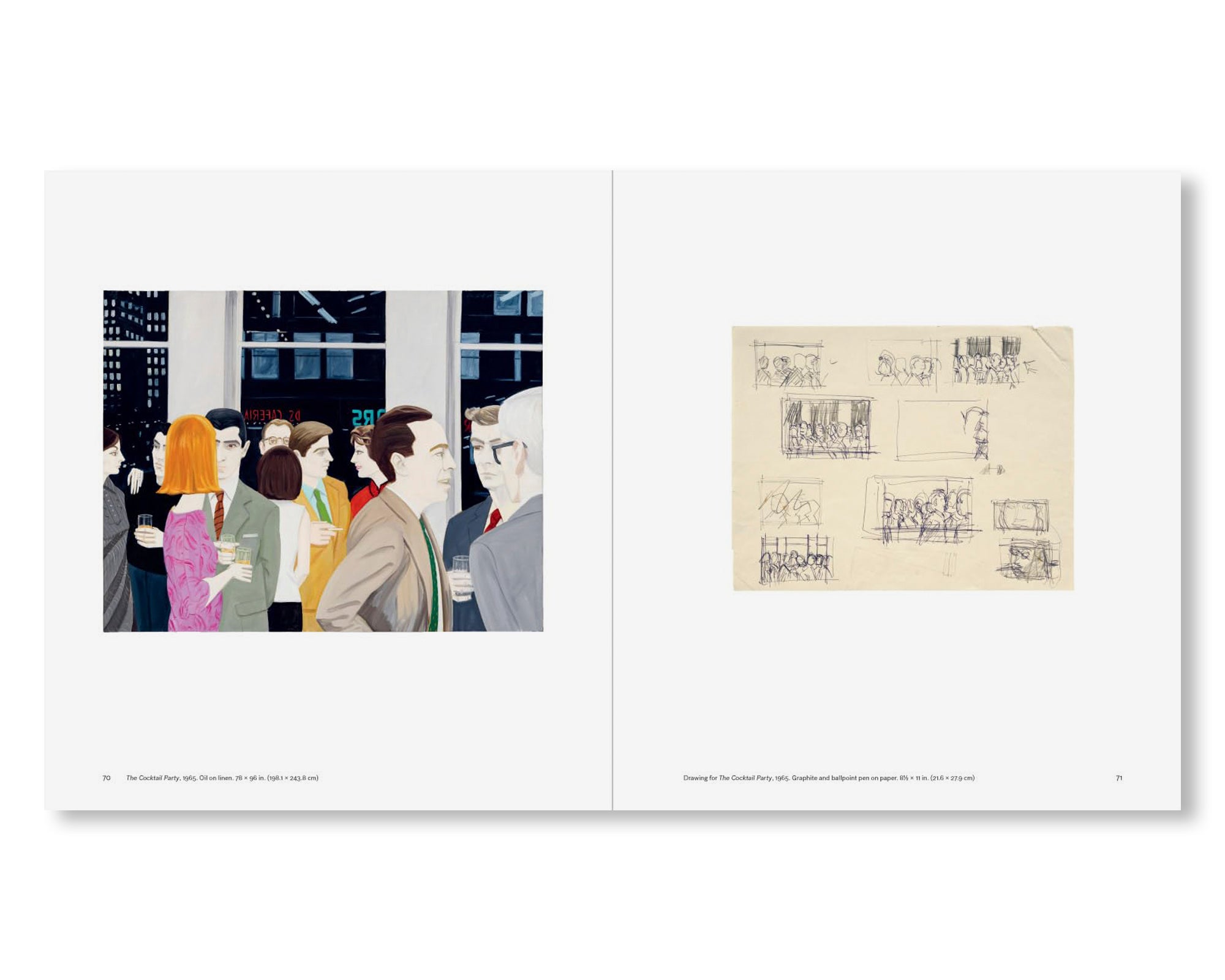 OUT OF SIGHT A DRAWING SURVEY by Alex Katz