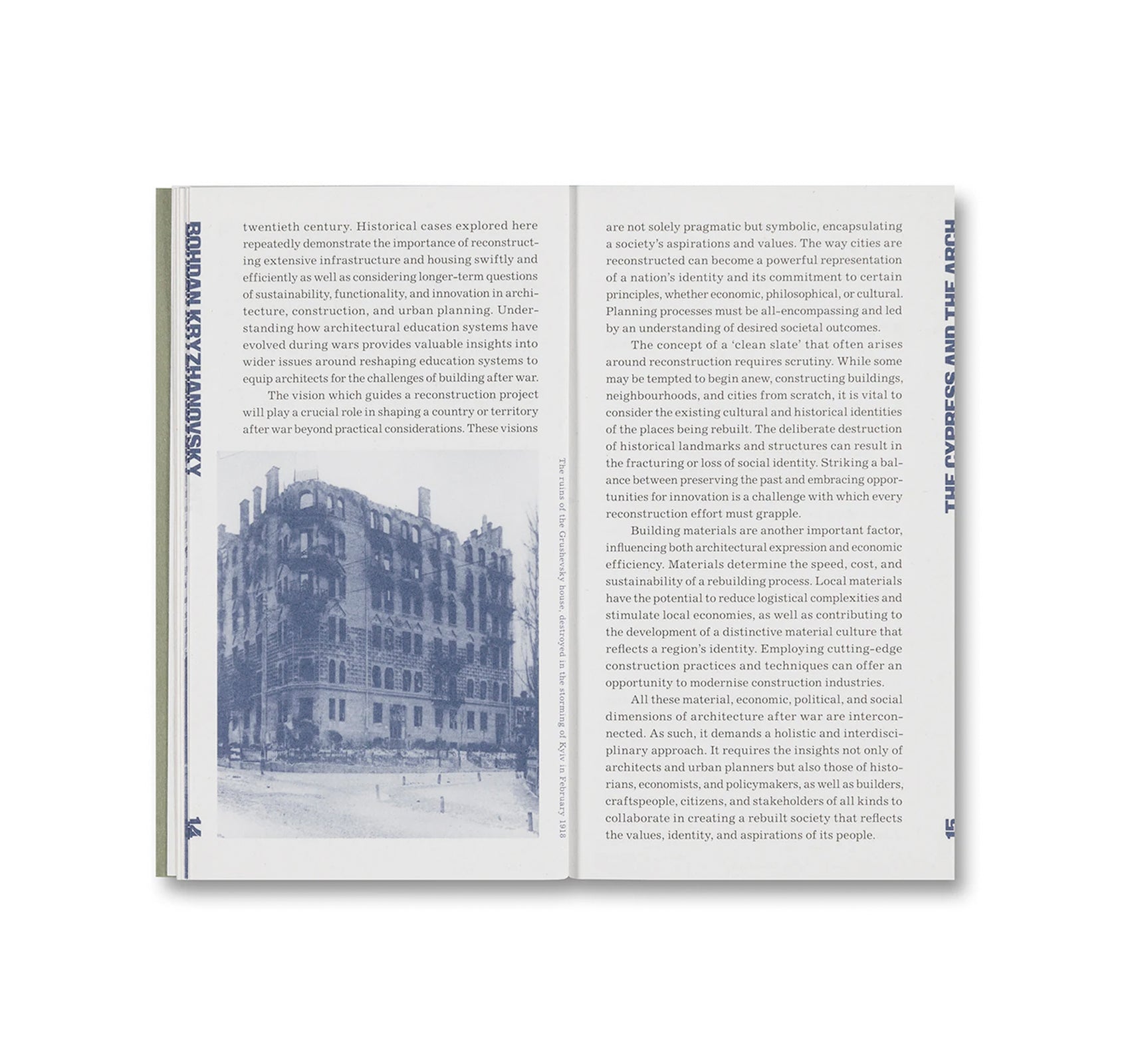 ARCHITECTURE AFTER WAR: A READER by Bohdan Kryzhanovsky