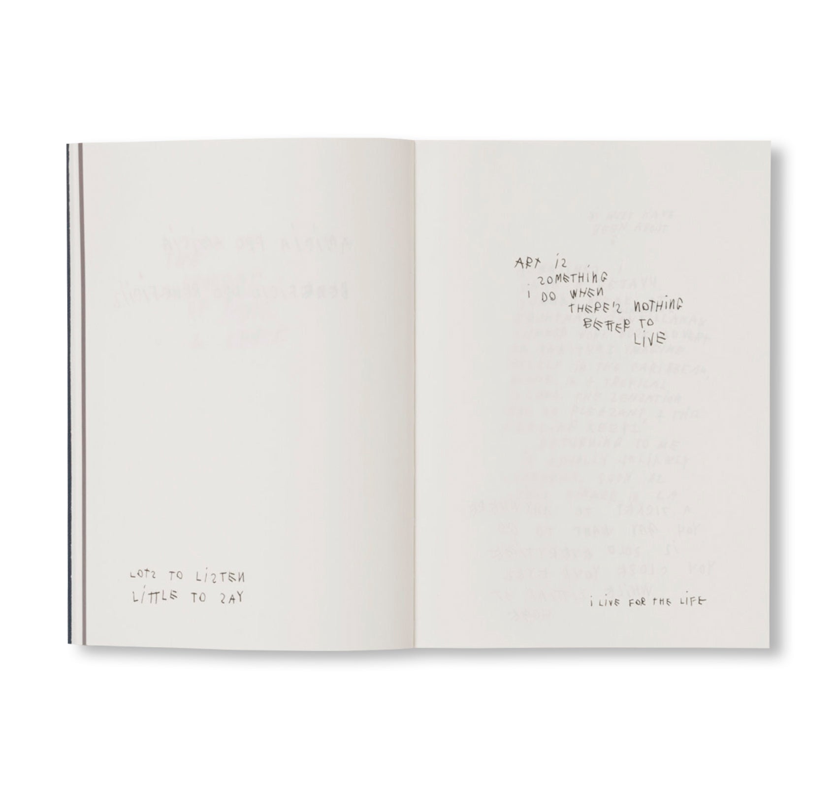 WORDS ON PAPER by Coco Capitán