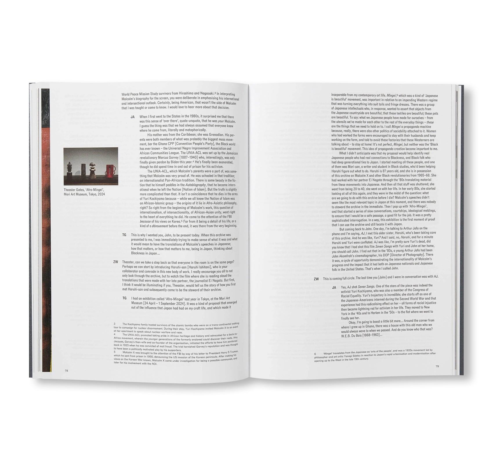 1965: MALCOLM IN WINTER: A TRANSLATION EXERCISE by Theaster Gates