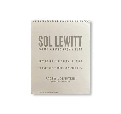 FORMS DERIVED FROM A CUBE - PACE WILDENSTEIN 2009 by Sol LeWitt