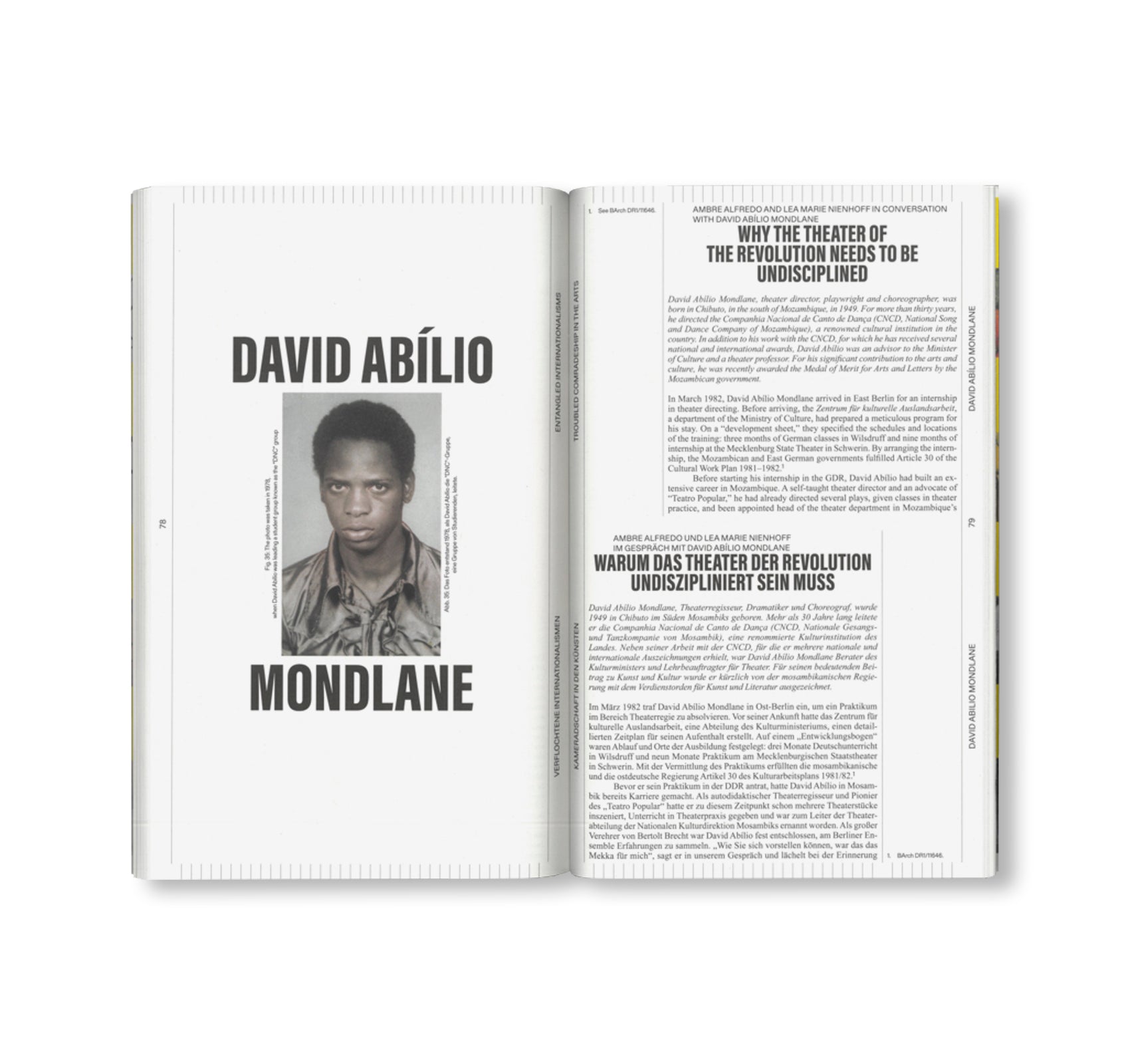 TROUBLED COMRADESHIP IN THE ARTS