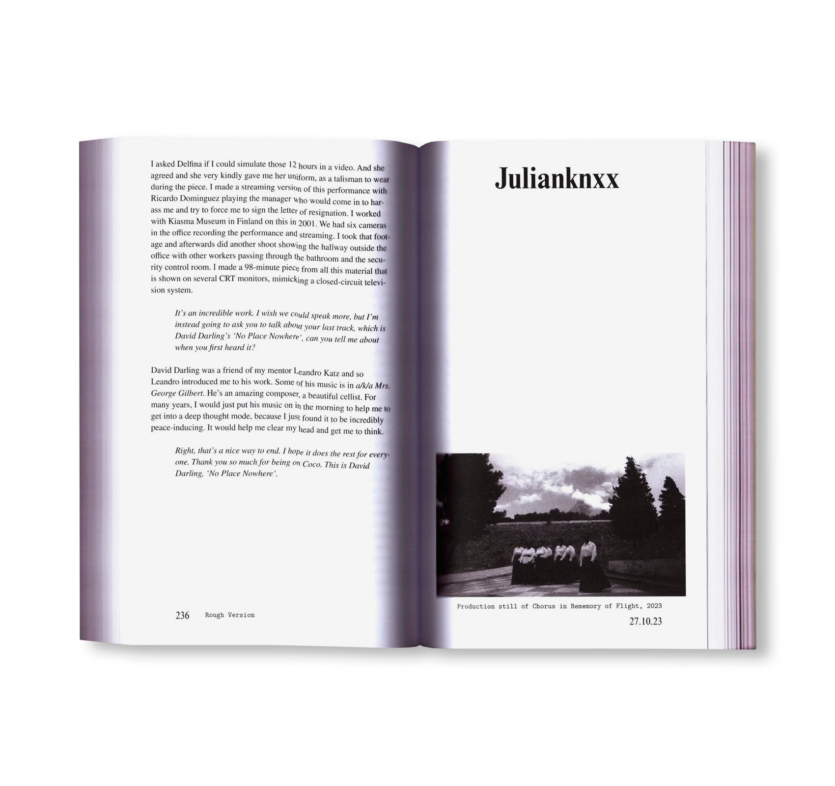 ROUGH VERSION, THE NTS INTERVIEWS, 2022-2024 by Francesca Gavin