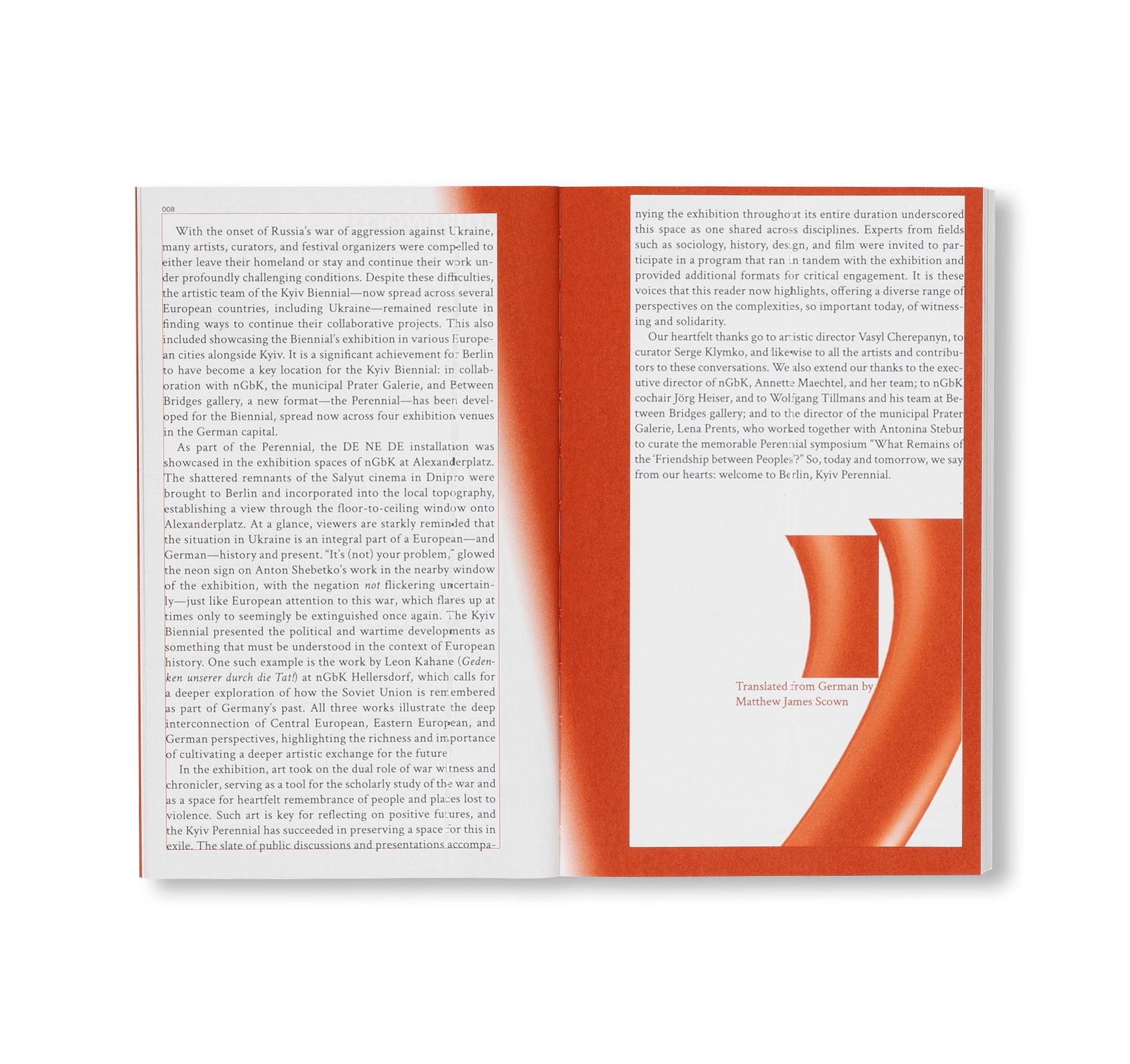 SOCIETY OF THE FRONTLINE - A GUIDEBOOK OF KYIV PERENNIAL