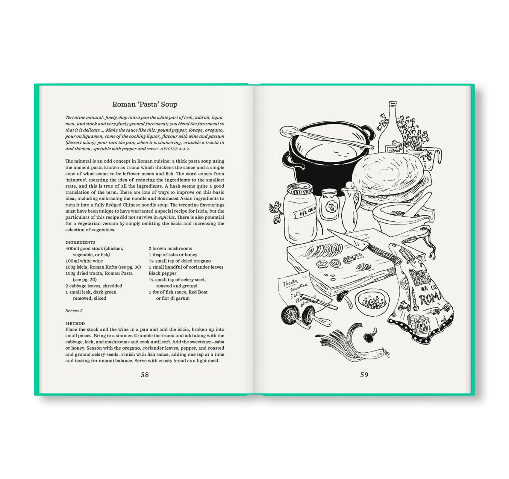 ROMAN RECIPES FOR MODERN COOKS by Sally Grainger