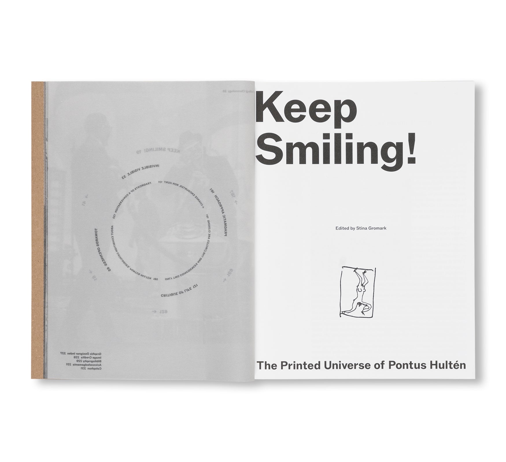 KEEP SMILING! – THE PRINTED UNIVERSE OF PONTUS HULTEN by Pontus Hultén, Stina Gromark [ENGLISH EDITION]