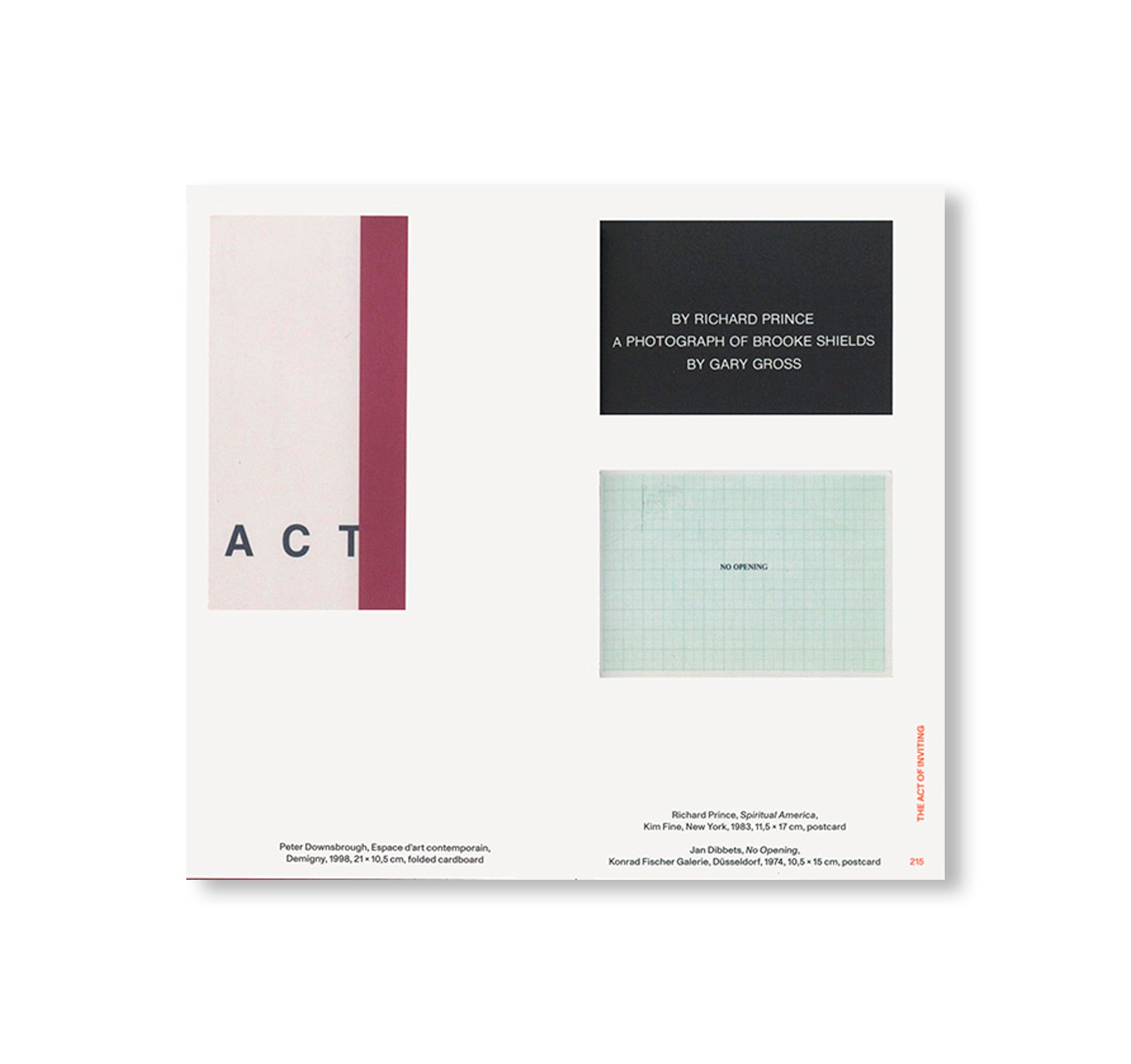 A WORK WILL BE SHOWN. ARTIST’S INVITATIONS AND ANNOUNCEMENTS 1960-2020 by Maurizio Nannucci