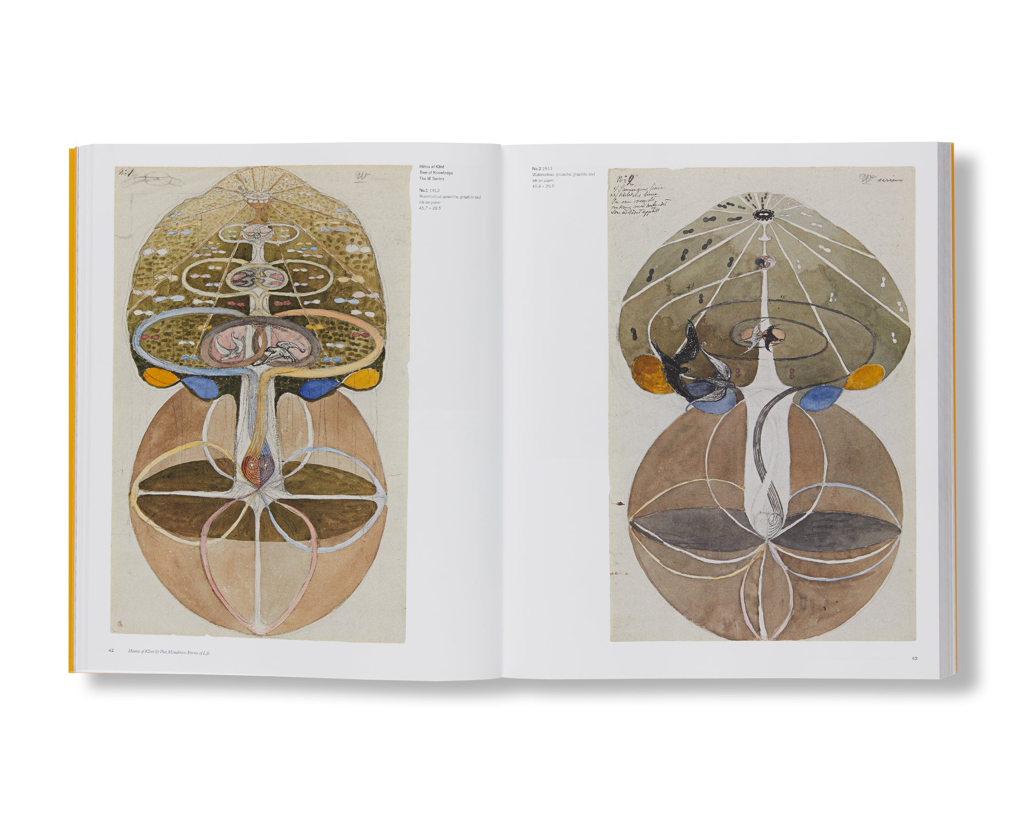 HILMA AF KLINT AND PIET MONDRIAN: FORMS OF LIFE by Hilma af Klint, Piet Mondrian [SOFTCOVER]