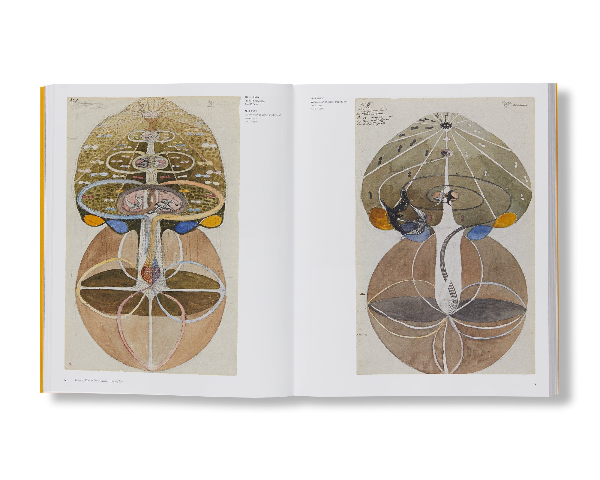 HILMA AF KLINT AND PIET MONDRIAN: FORMS OF LIFE by Hilma af Klint, Piet Mondrian [HARDCOVER]