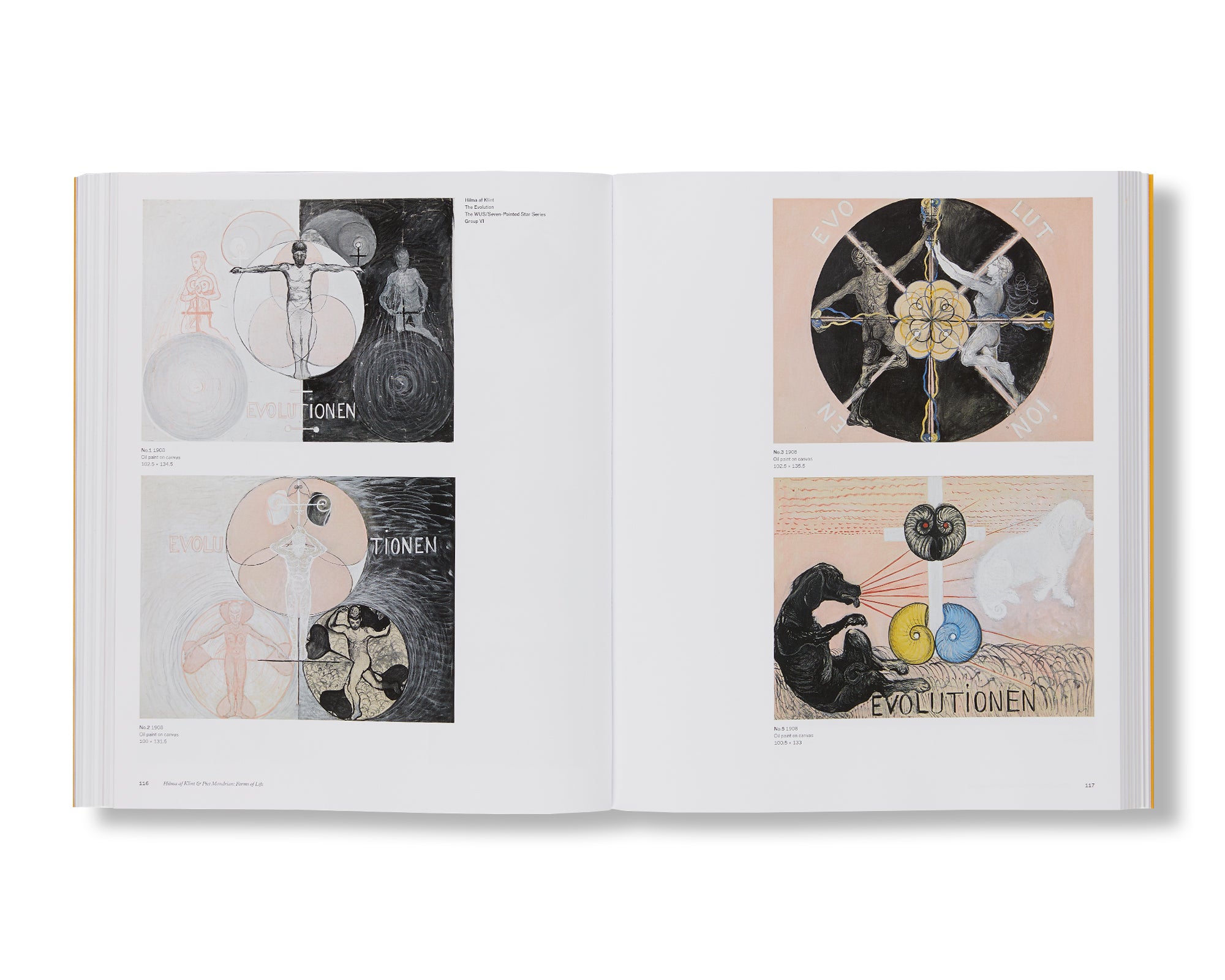 HILMA AF KLINT AND PIET MONDRIAN: FORMS OF LIFE by Hilma af Klint, Piet Mondrian [SOFTCOVER]