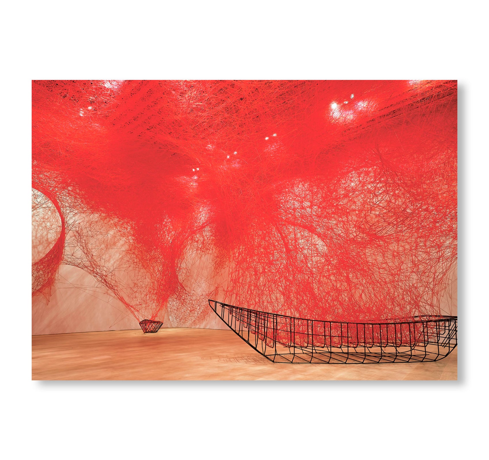 THE SOUL TREMBLES by Chiharu Shiota
