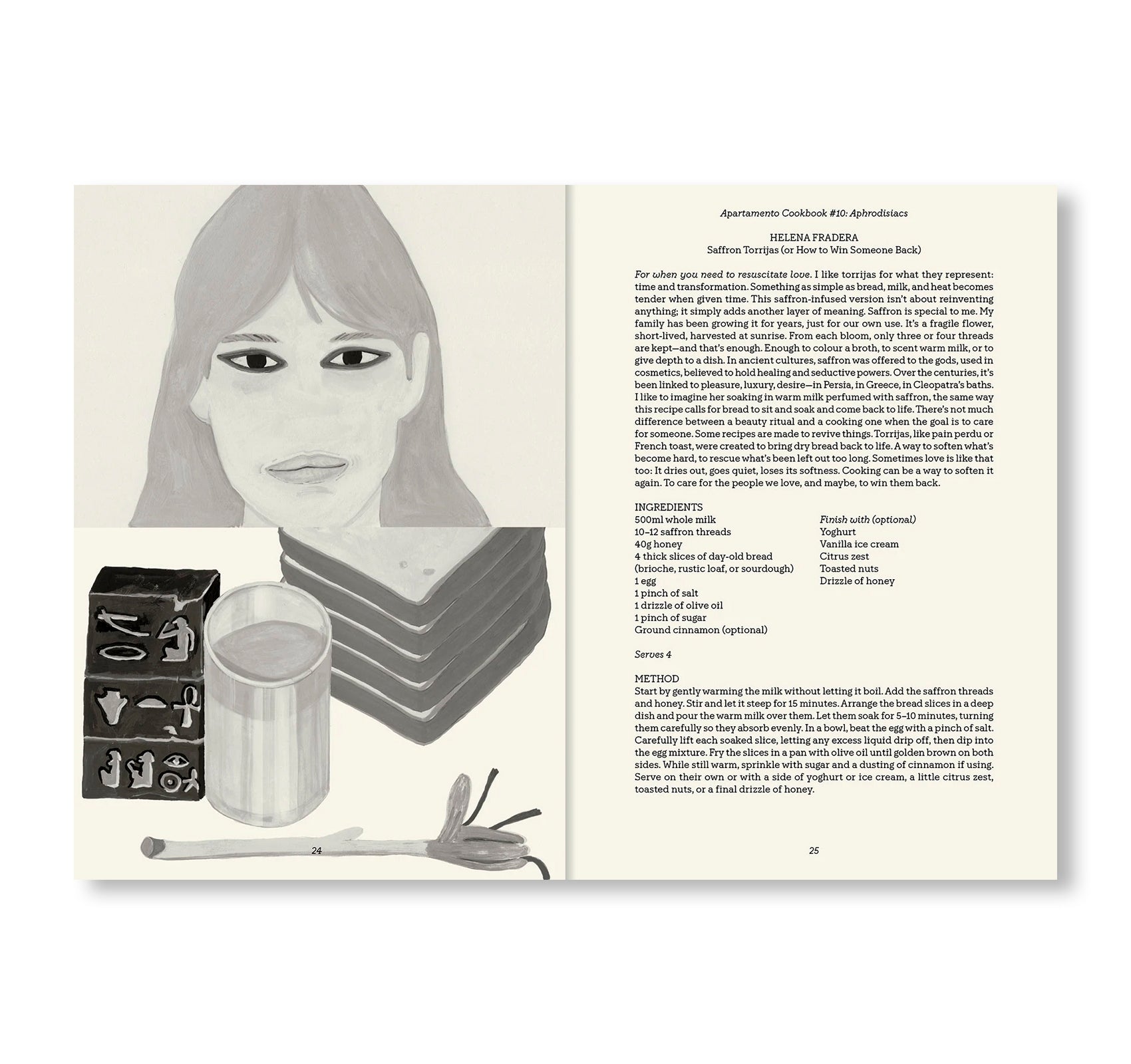 APARTAMENTO COOKBOOK #10: APHRODISIACS