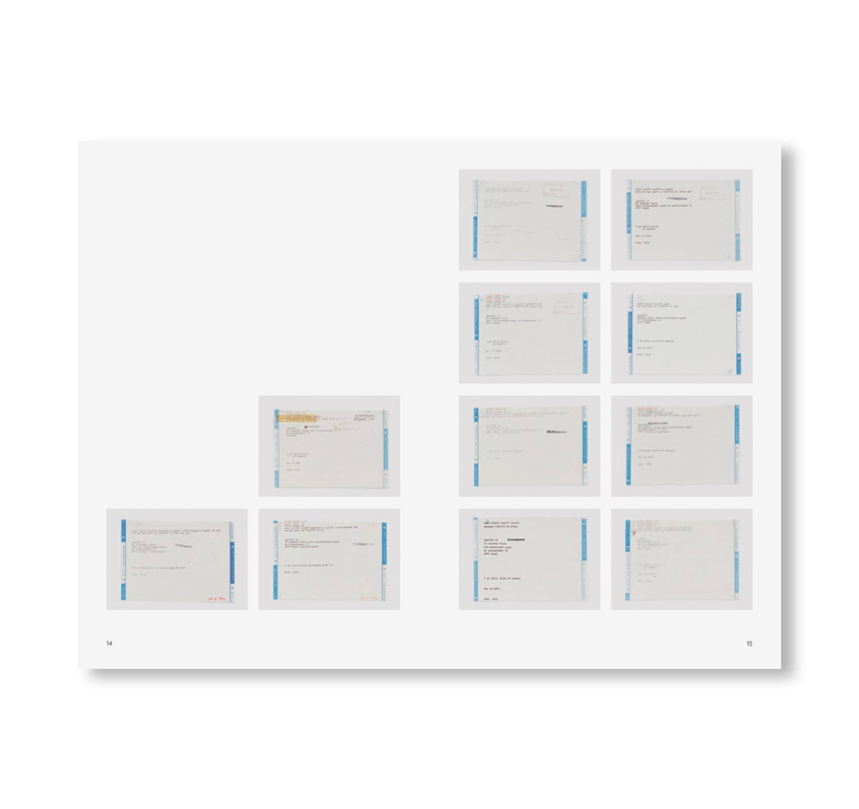 ON KAWARA I AM STILL ALIVE - CATALOGUE 252 by On Kawara