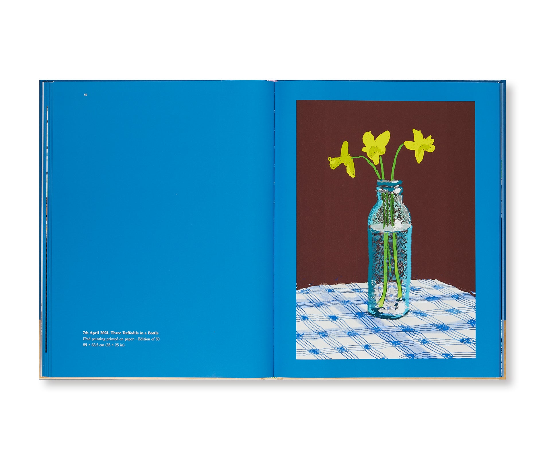 20 FLOWERS AND SOME BIGGER PICTURES by David Hockney