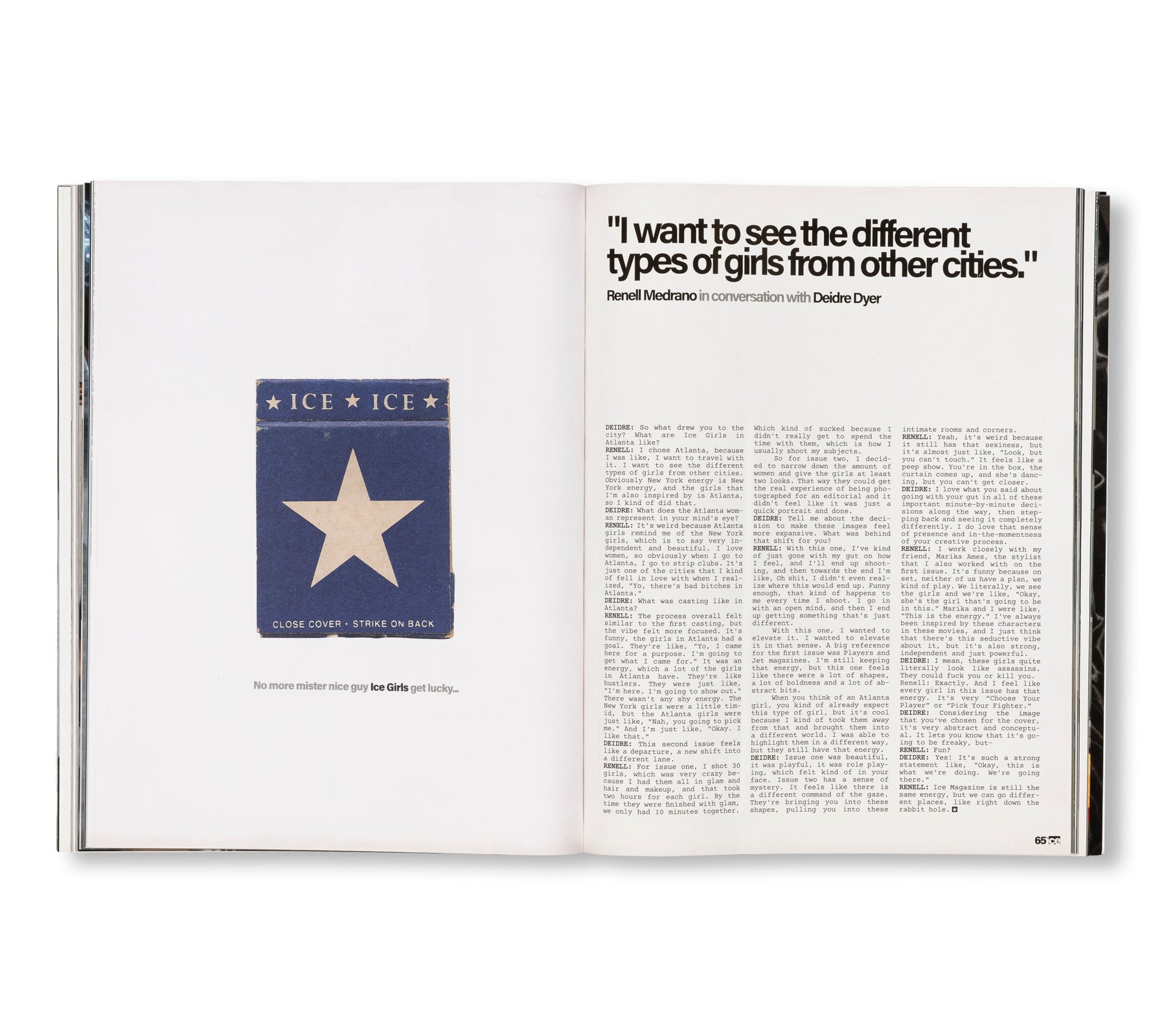 ICE MAGAZINE, VOL.2 - THE ATLANTA ISSUE