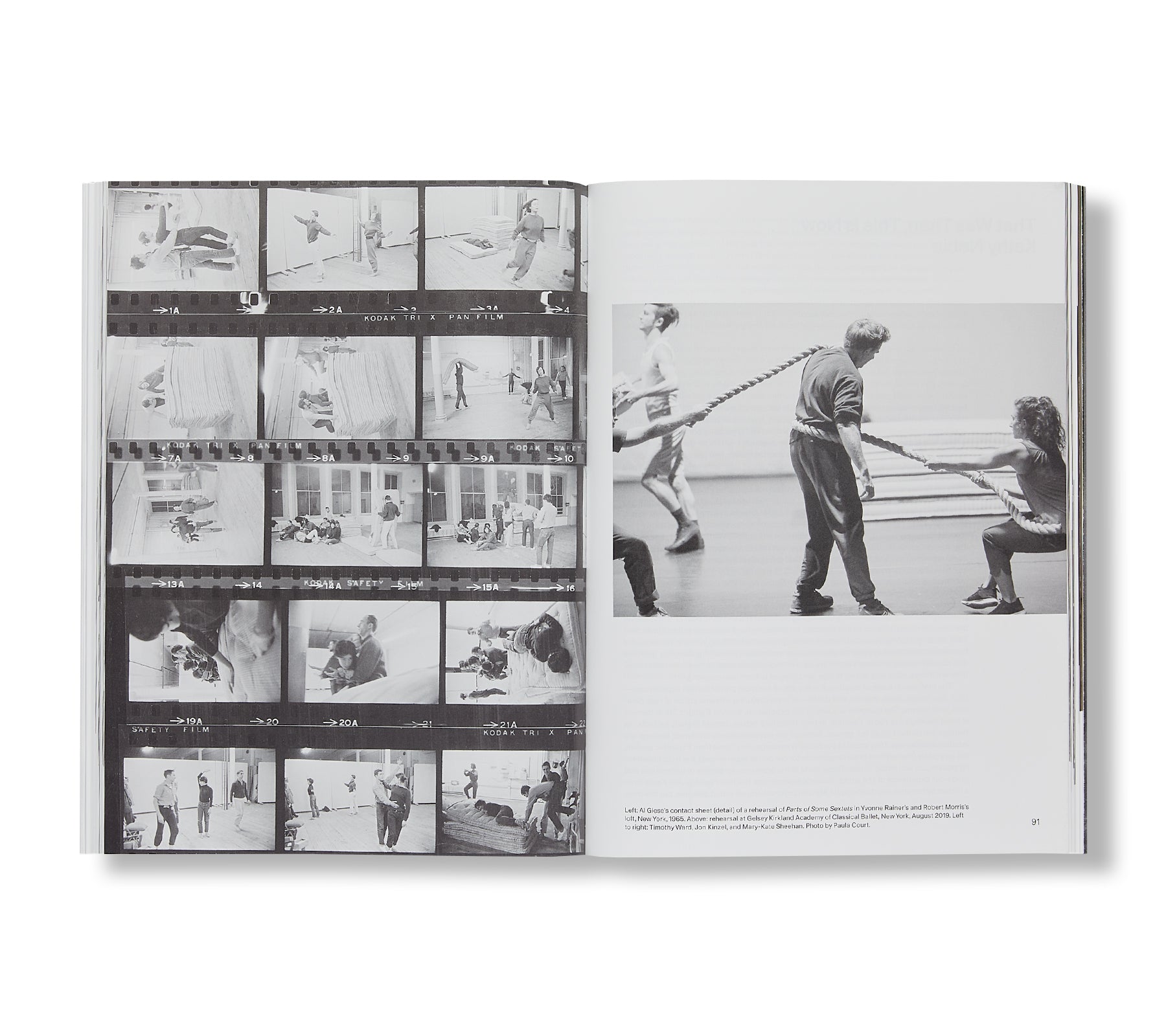 REMEMBERING A DANCE – PART OF SOME SEXTETS 1965/2019 by Yvonne Rainer