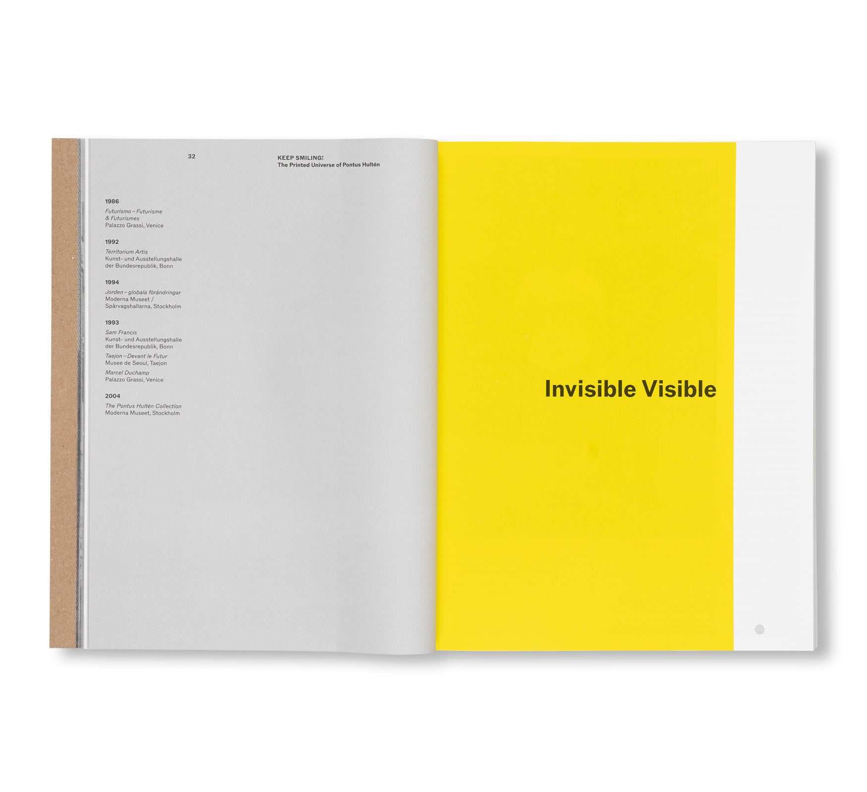 KEEP SMILING! – THE PRINTED UNIVERSE OF PONTUS HULTEN by Pontus Hultén, Stina Gromark [ENGLISH EDITION]