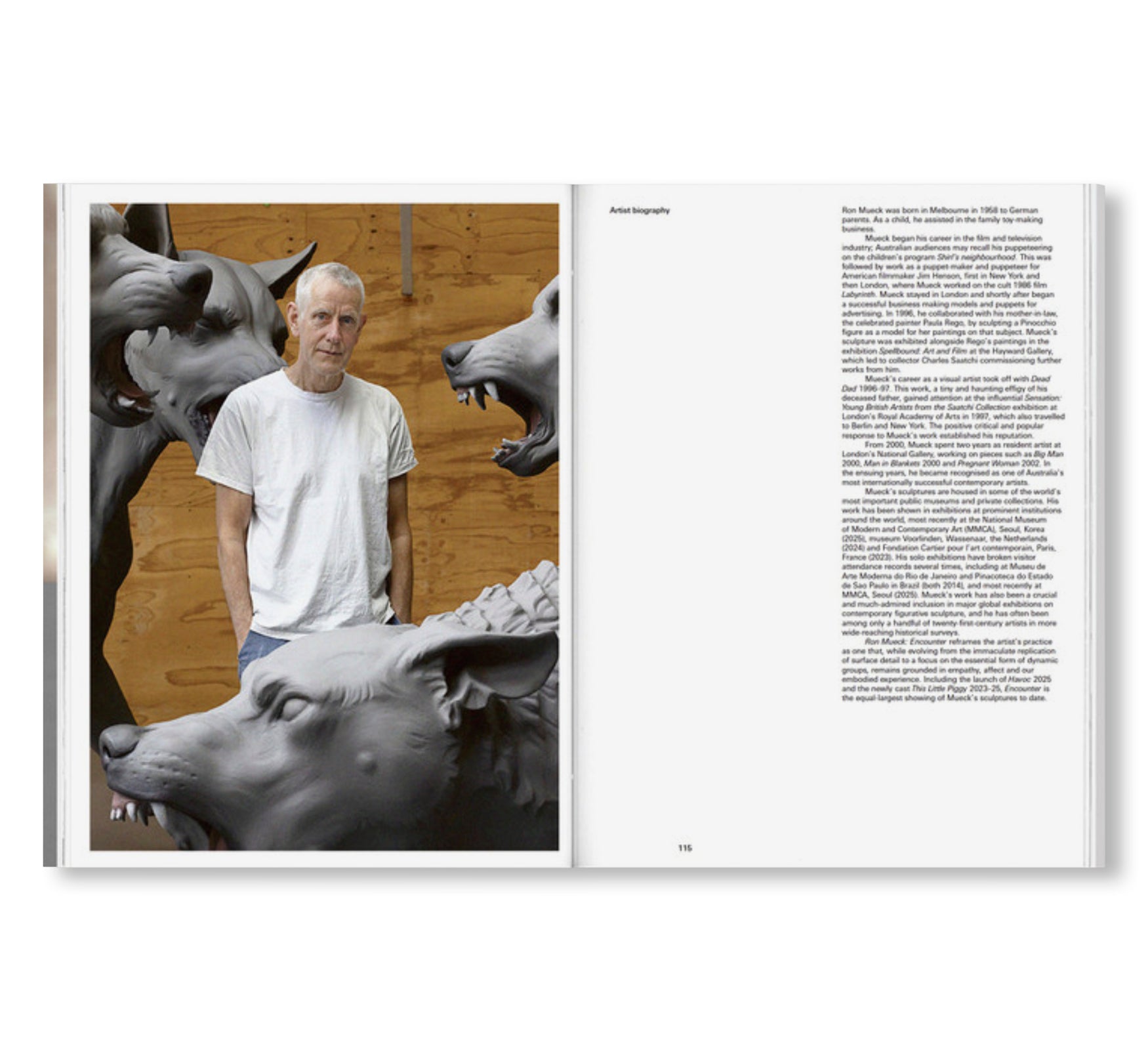 ENCOUNTER by Ron Mueck