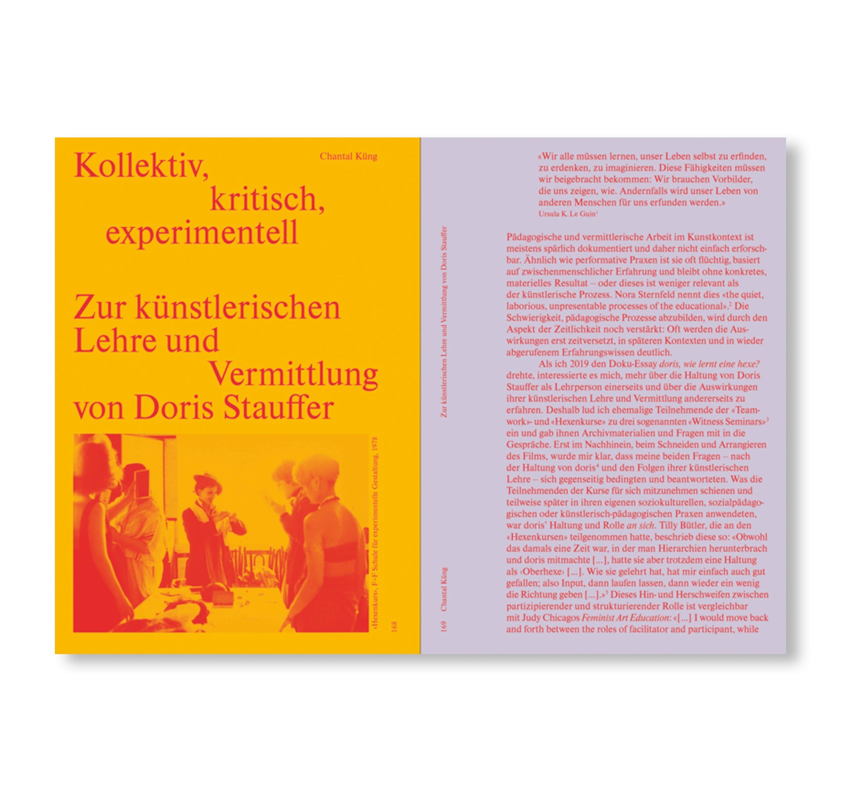 DORIS STAUFFER SOURCE BOOK - IDEEN FÜR EINE KOLLEKTIVE KUNSTPRAXIS by Doris Stauffer [GERMAN EDITION]