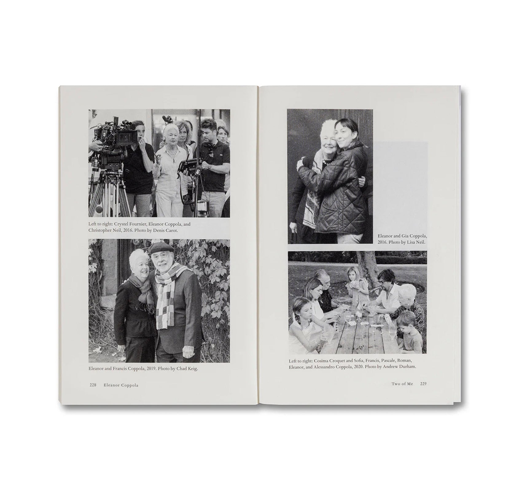 TWO OF ME: NOTES OF LIVING AND LEAVING by Eleanor Coppola