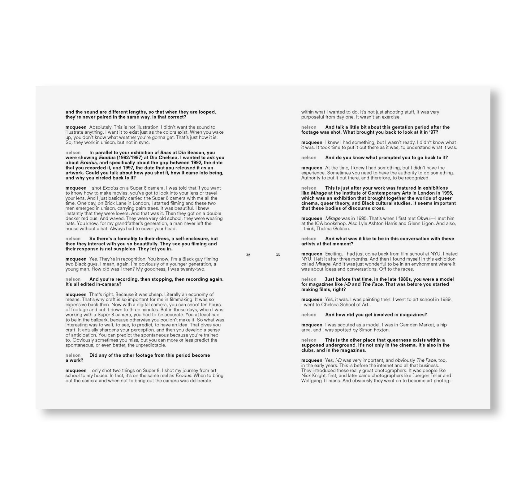 BASS VOLUME by Steve McQueen