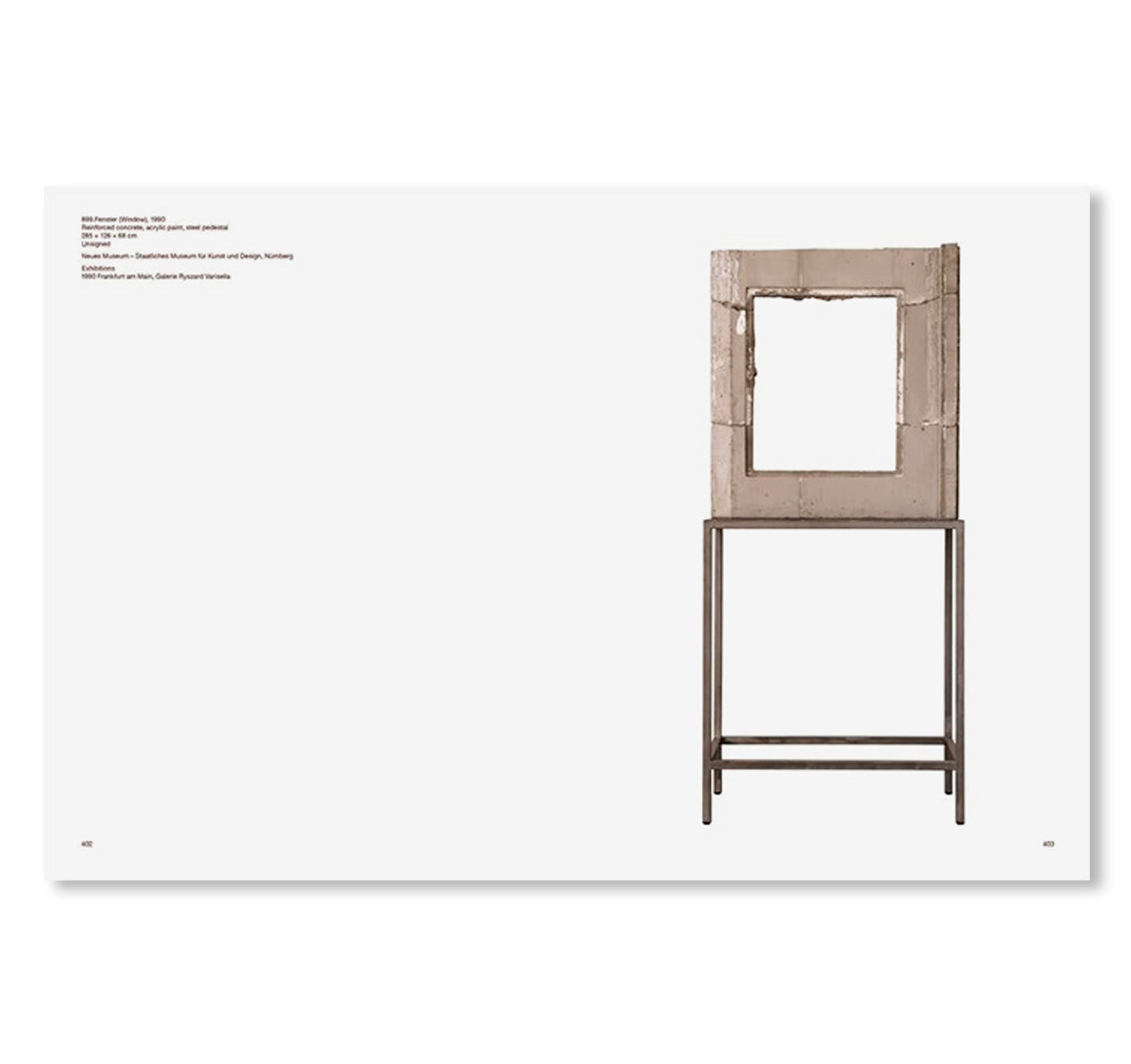 ISA GENZKEN - CATALOGUE RAISONNÉ 1961-1996 by Isa Genzken