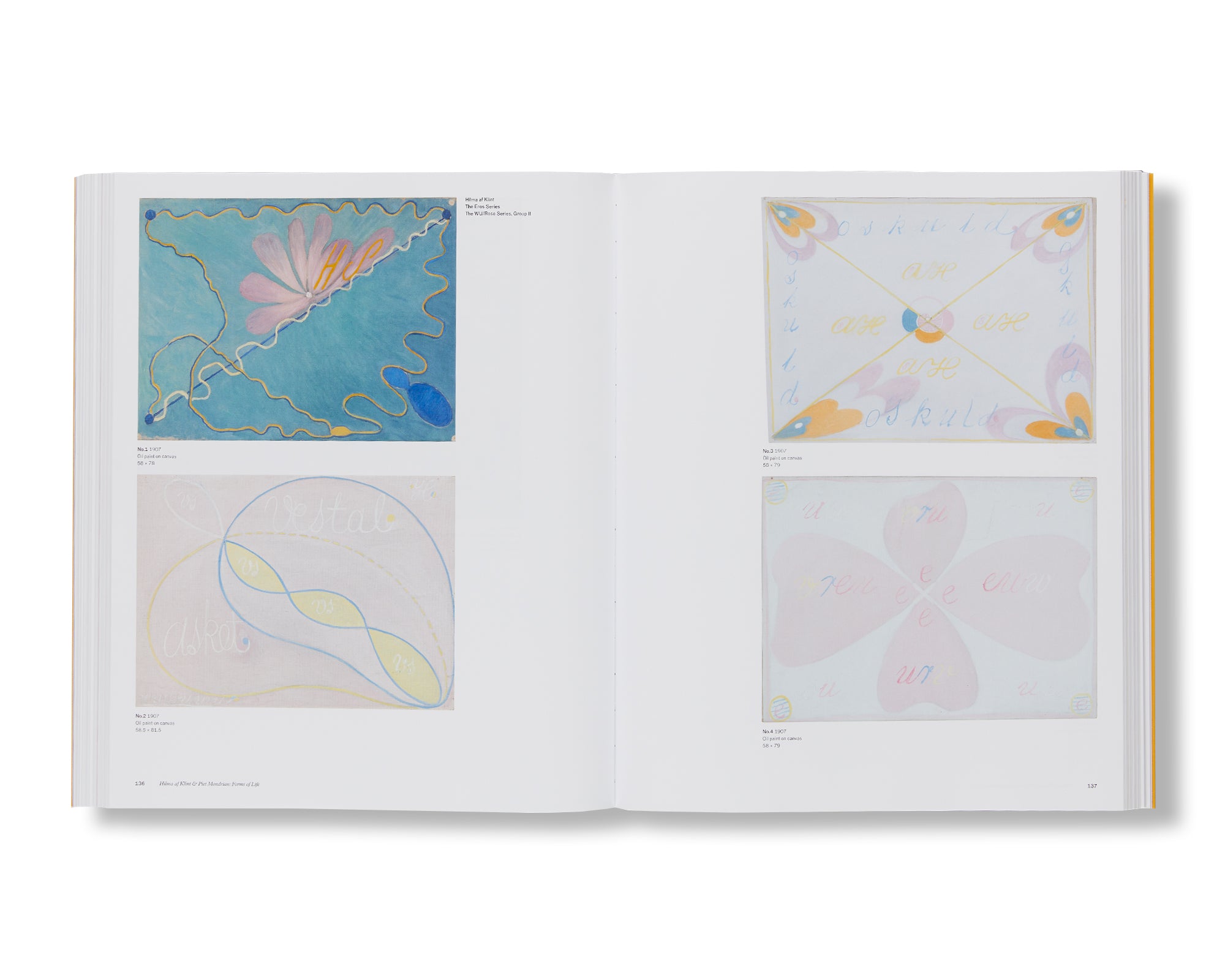 HILMA AF KLINT AND PIET MONDRIAN: FORMS OF LIFE by Hilma af Klint, Piet Mondrian [SOFTCOVER]