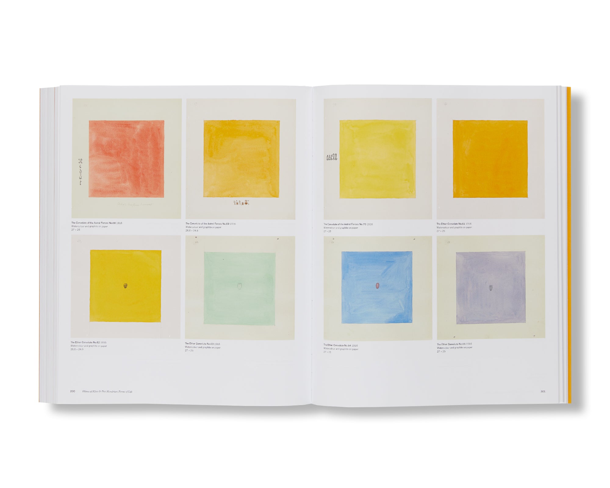 HILMA AF KLINT AND PIET MONDRIAN: FORMS OF LIFE by Hilma af Klint, Piet Mondrian [SOFTCOVER]