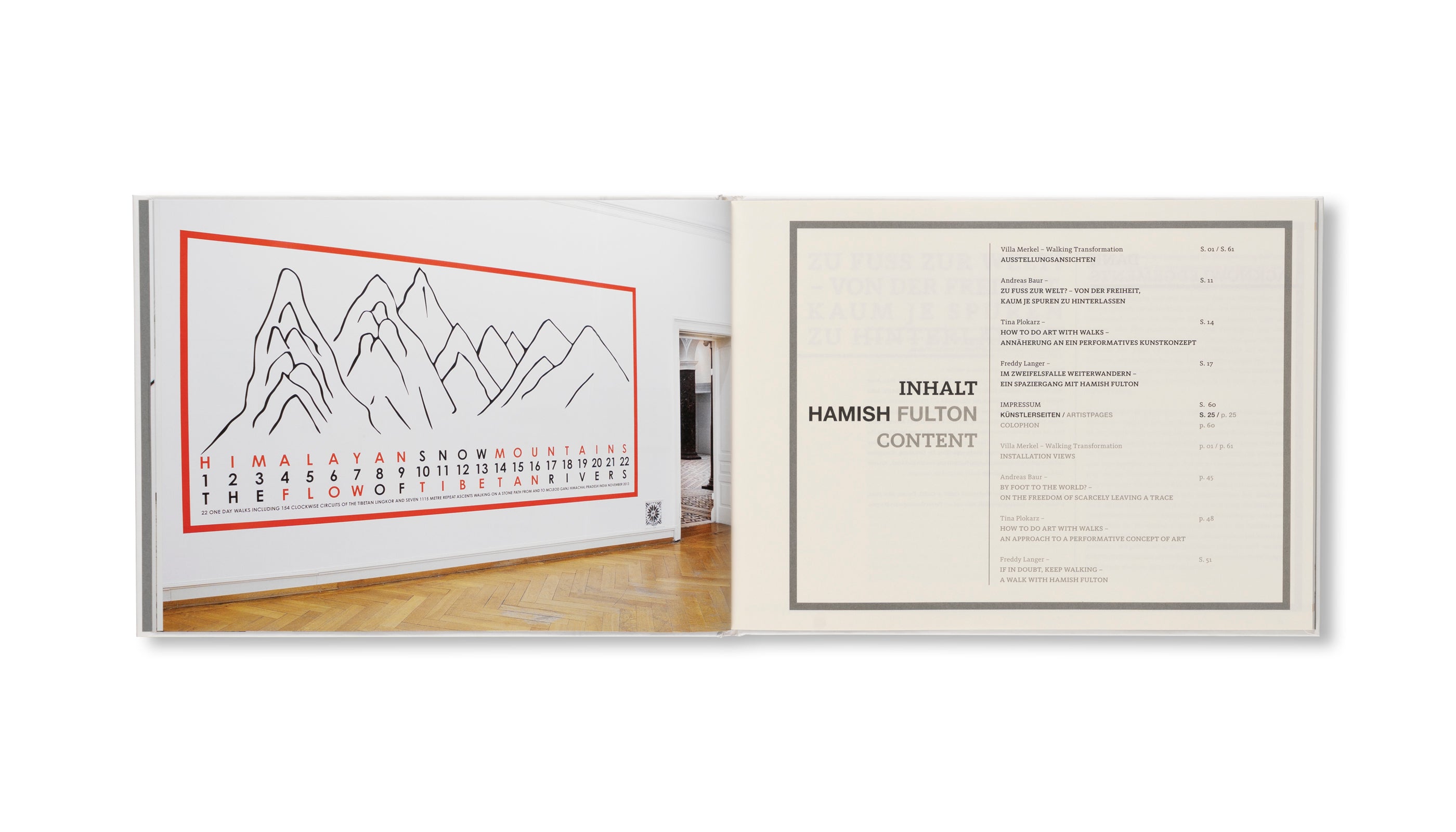 WALKING TRANSFORMATION by Hamish Fulton