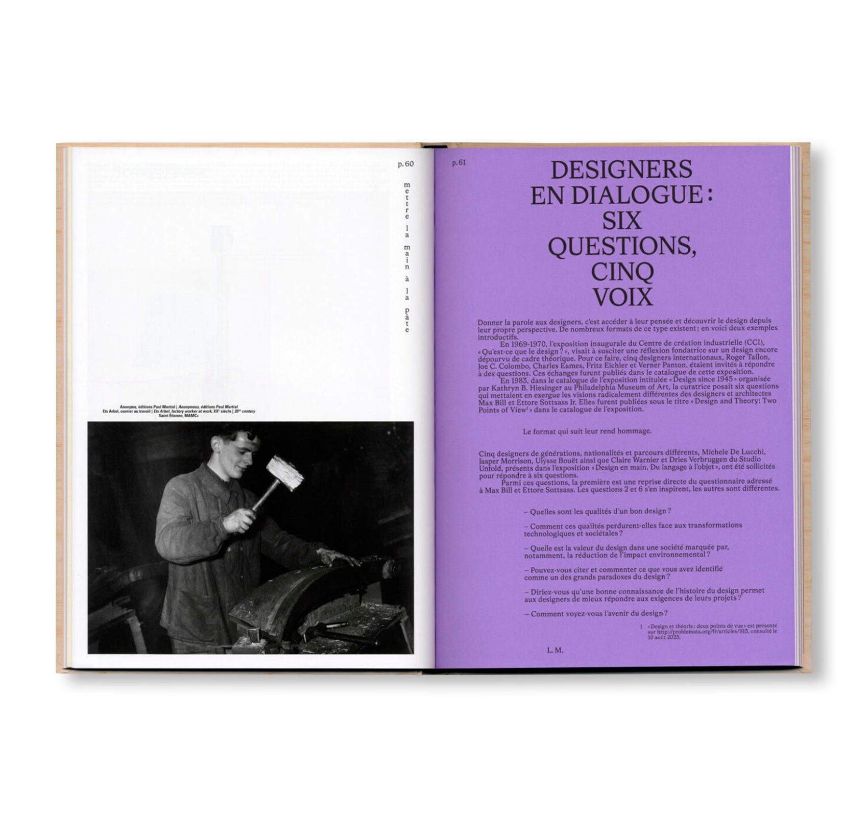 DESIGN IN HAND – FROM LANGUAGE TO DESIGN – GALERIE NATIONALE DU DESIGN, SAINT-ÉTIENNE