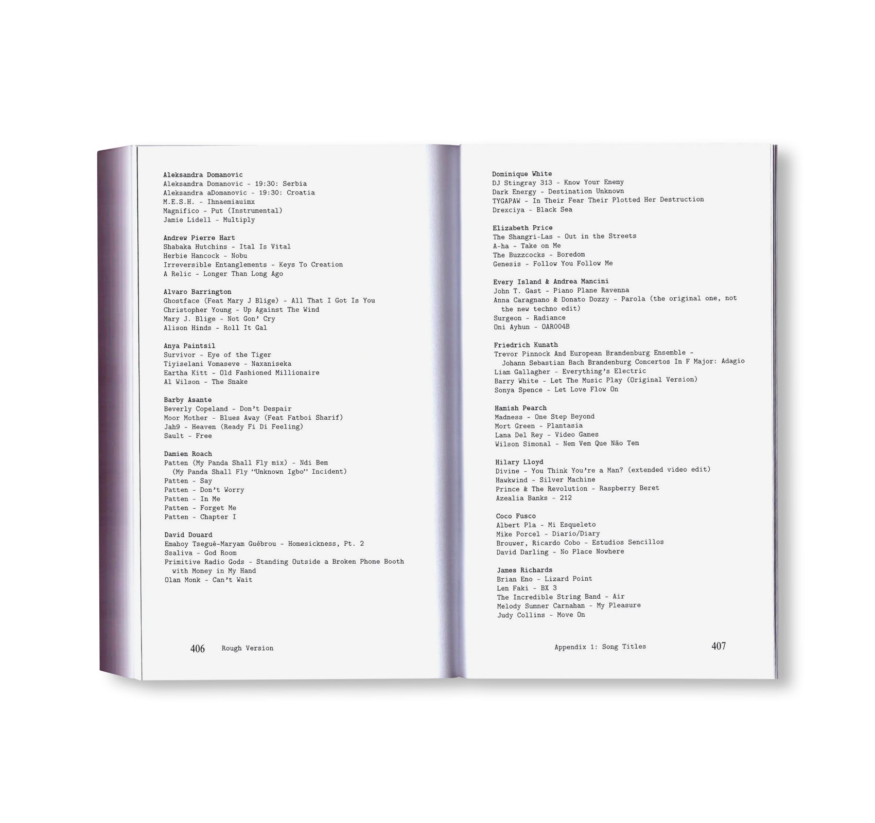 ROUGH VERSION, THE NTS INTERVIEWS, 2022-2024 by Francesca Gavin