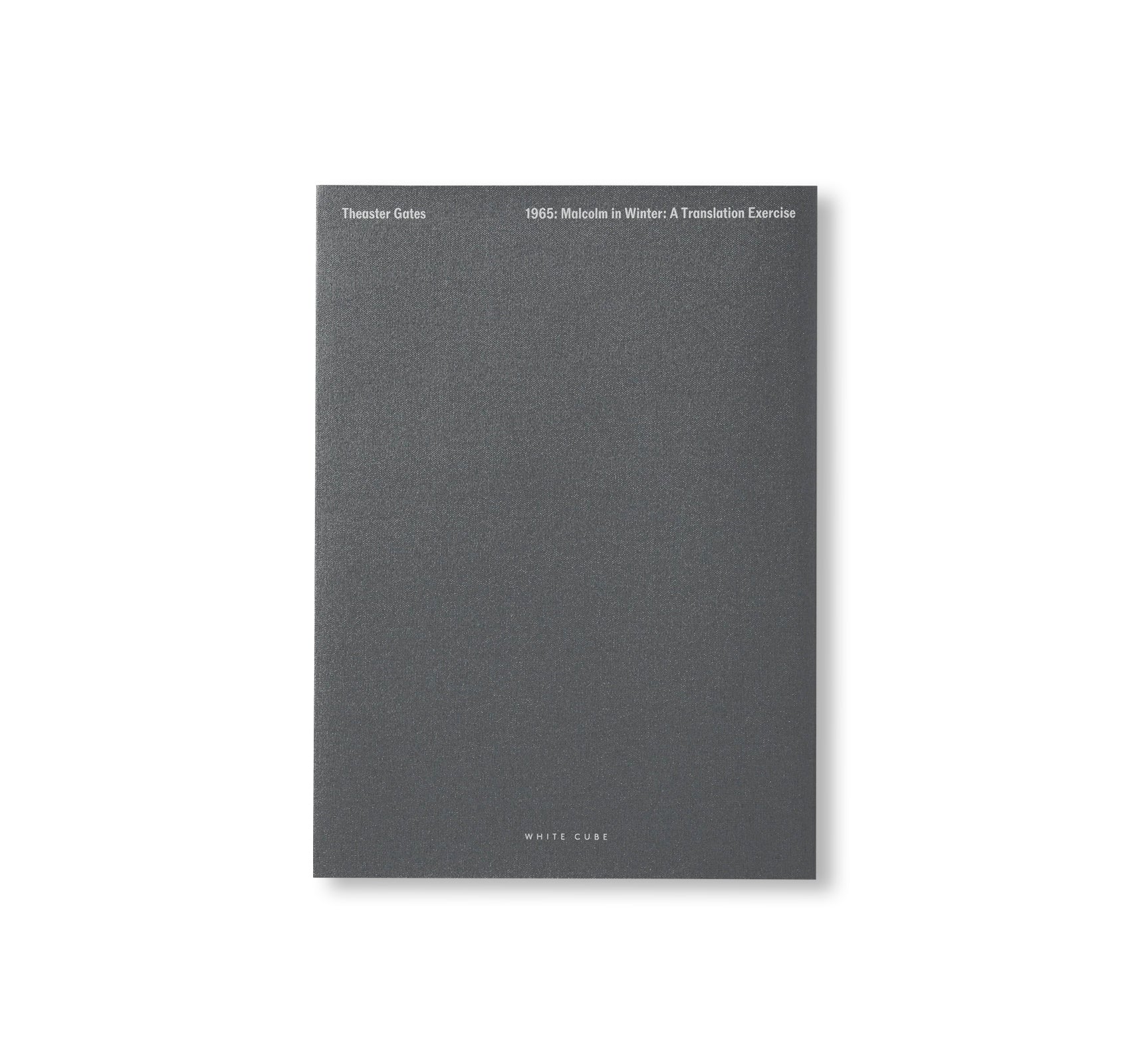 1965: MALCOLM IN WINTER: A TRANSLATION EXERCISE by Theaster Gates