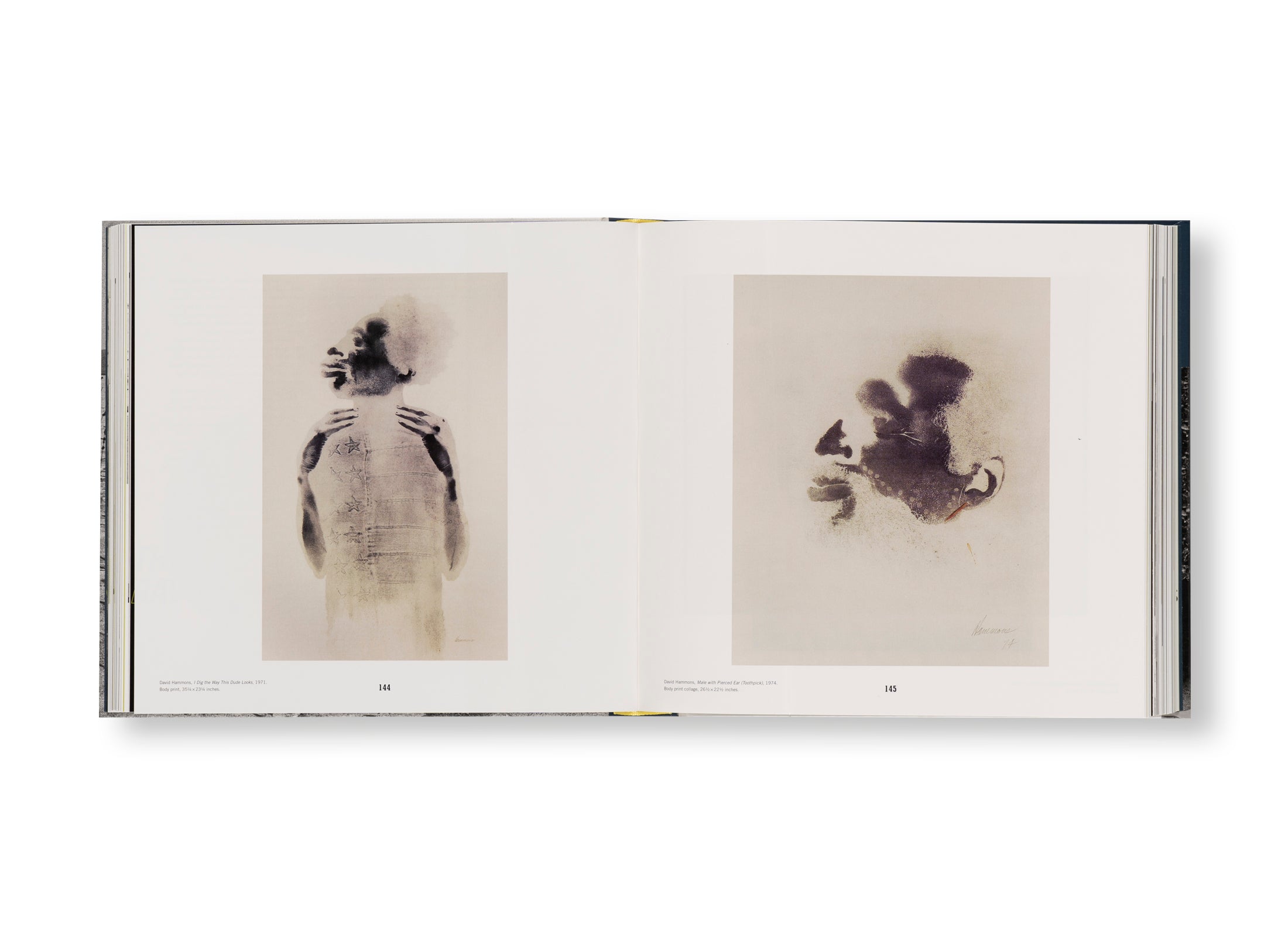 L.A. OBJECT & DAVID HAMMONS BODY PRINTS by David Hammons