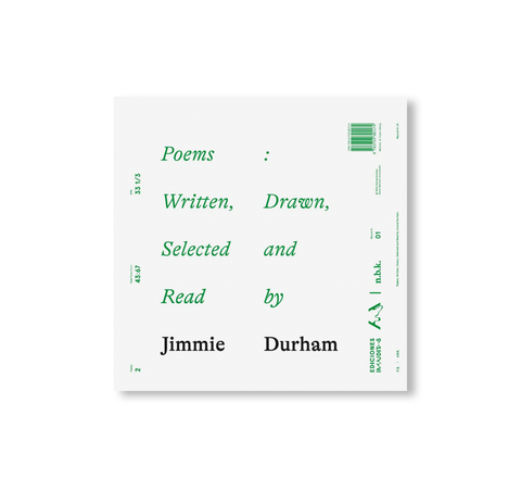 POEMS: WRITTEN, DRAWN, SELECTED AND READ BY JIMMIE DURHAM by Jimmie Durham