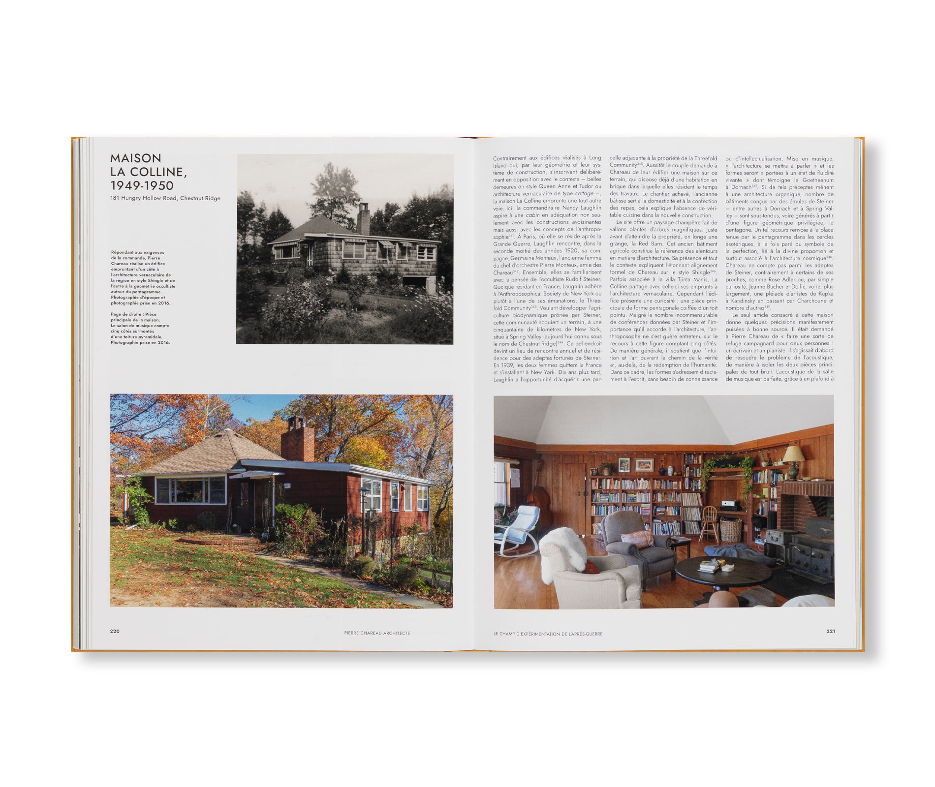 PIERRE CHAREAU: VOLUME II. ARCHITECTURE INTÉRIEURE. ARCHITECTURE. by Pierre Chareau