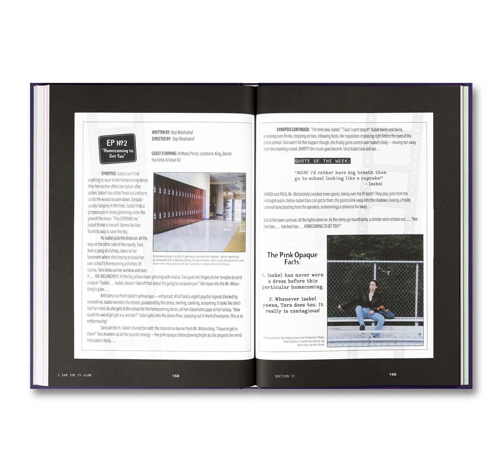 I SAW THE TV GLOW SCREENPLAY BOOK by Jane Schoenbrun
