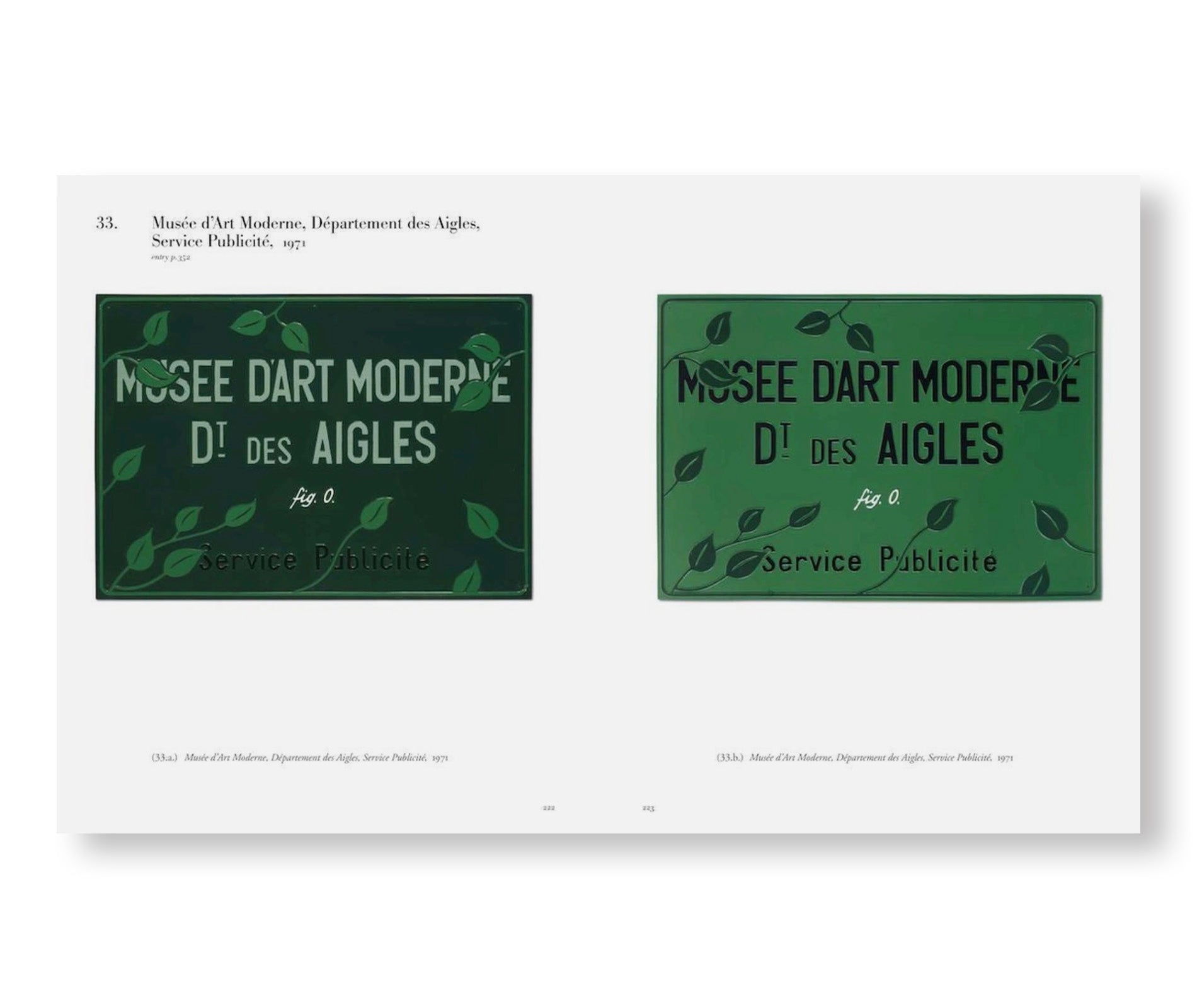 INDUSTRIAL POEMS. THE COMPLETE CATALOGUE OF THE PLAQUES 1968–1972 by Marcel Broodthaers