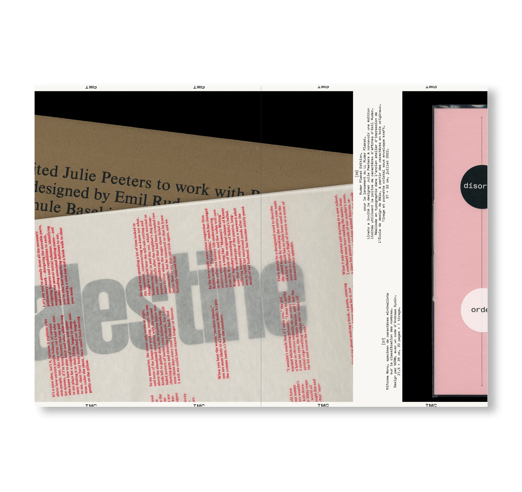 REVUE FAIRE – TO LOOK AT THINGS #30 BIS – TYPES OF TYPES: THE TYPOGRAPHIC SPECIMEN BY LINETO