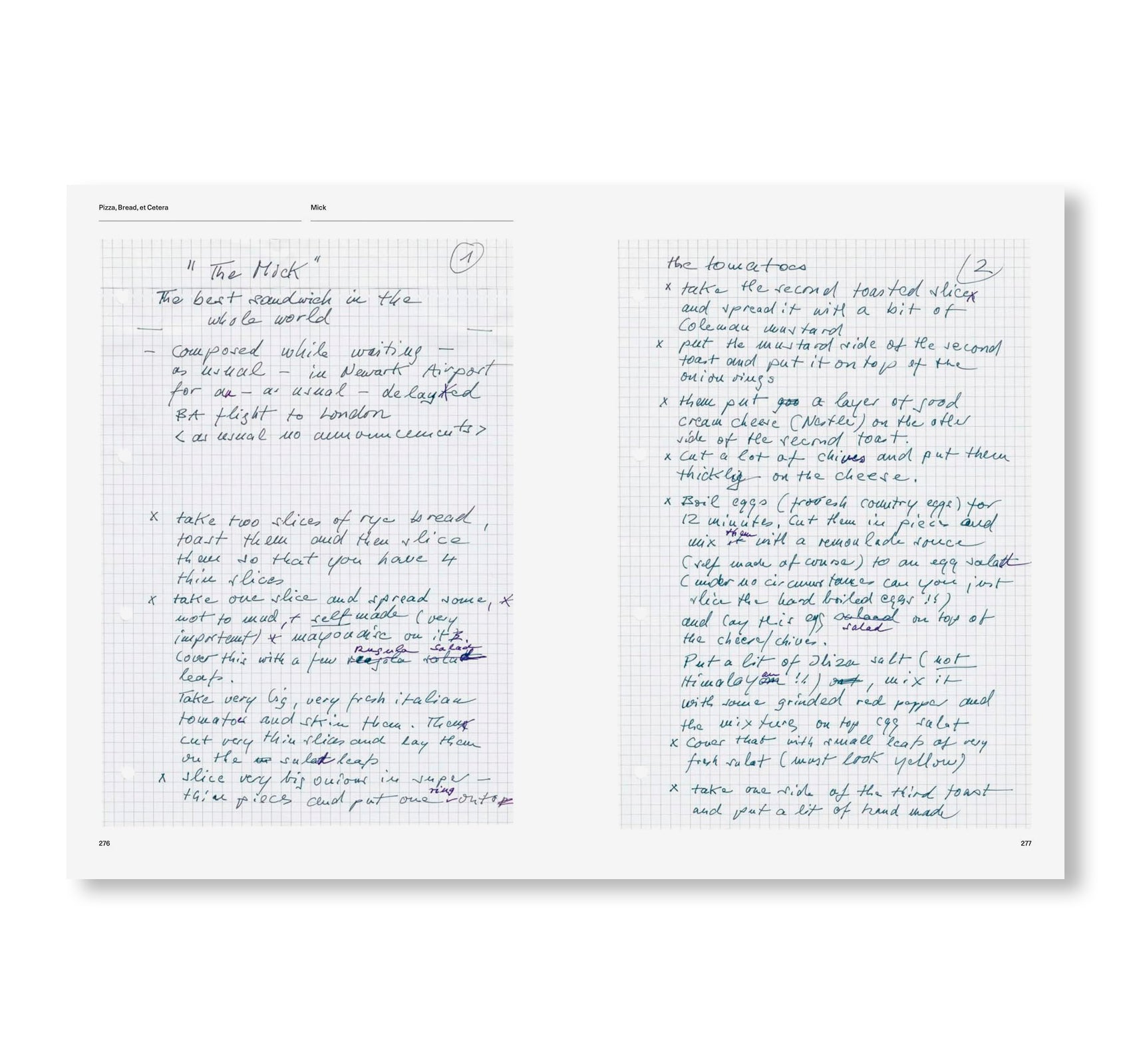 A COOKBOOK FOR IWAN: FROM STUDIO TO STOVE