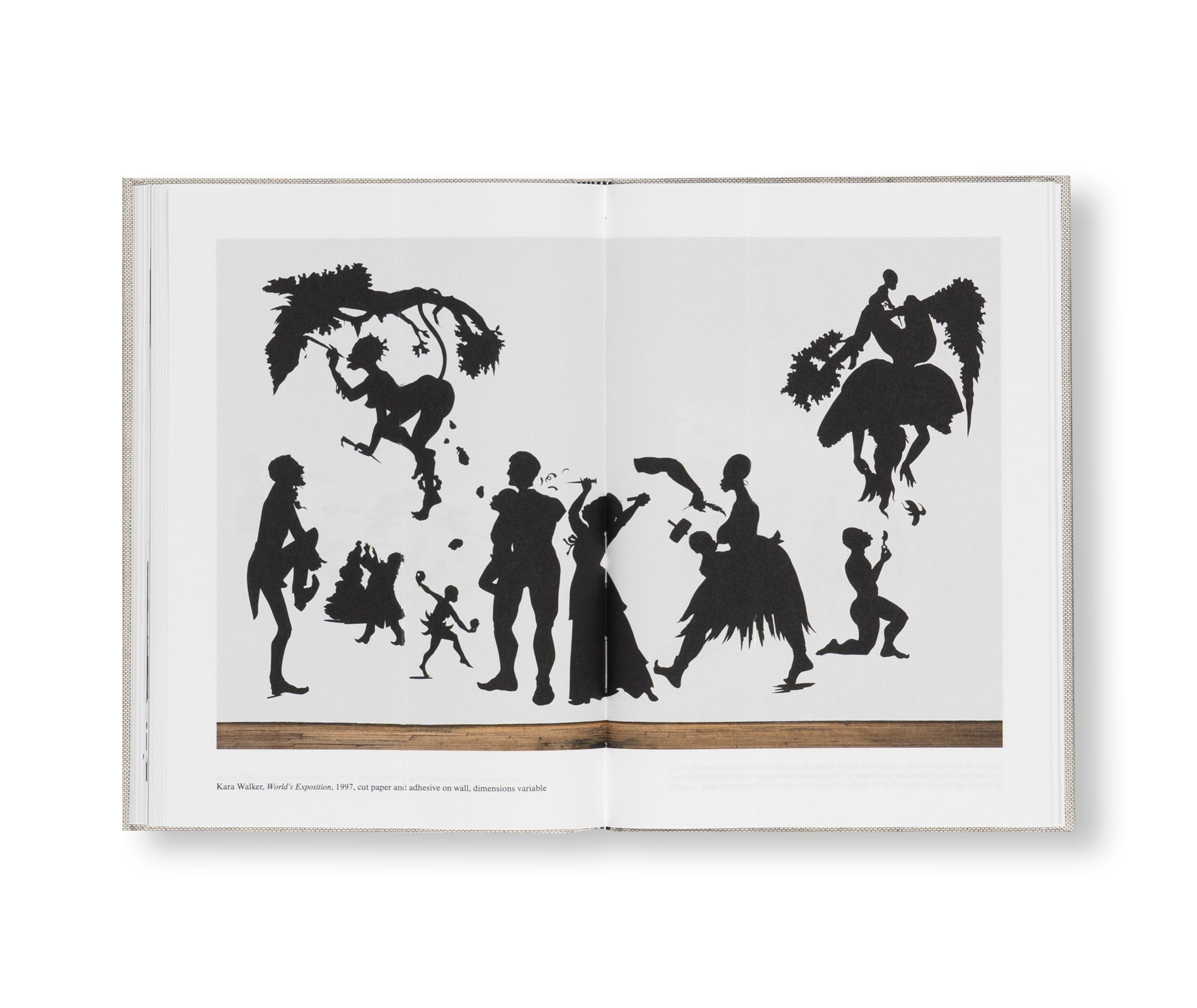 WHITE SHADOWS IN BLACKFACE by Kara Walker, Robert Hobbs