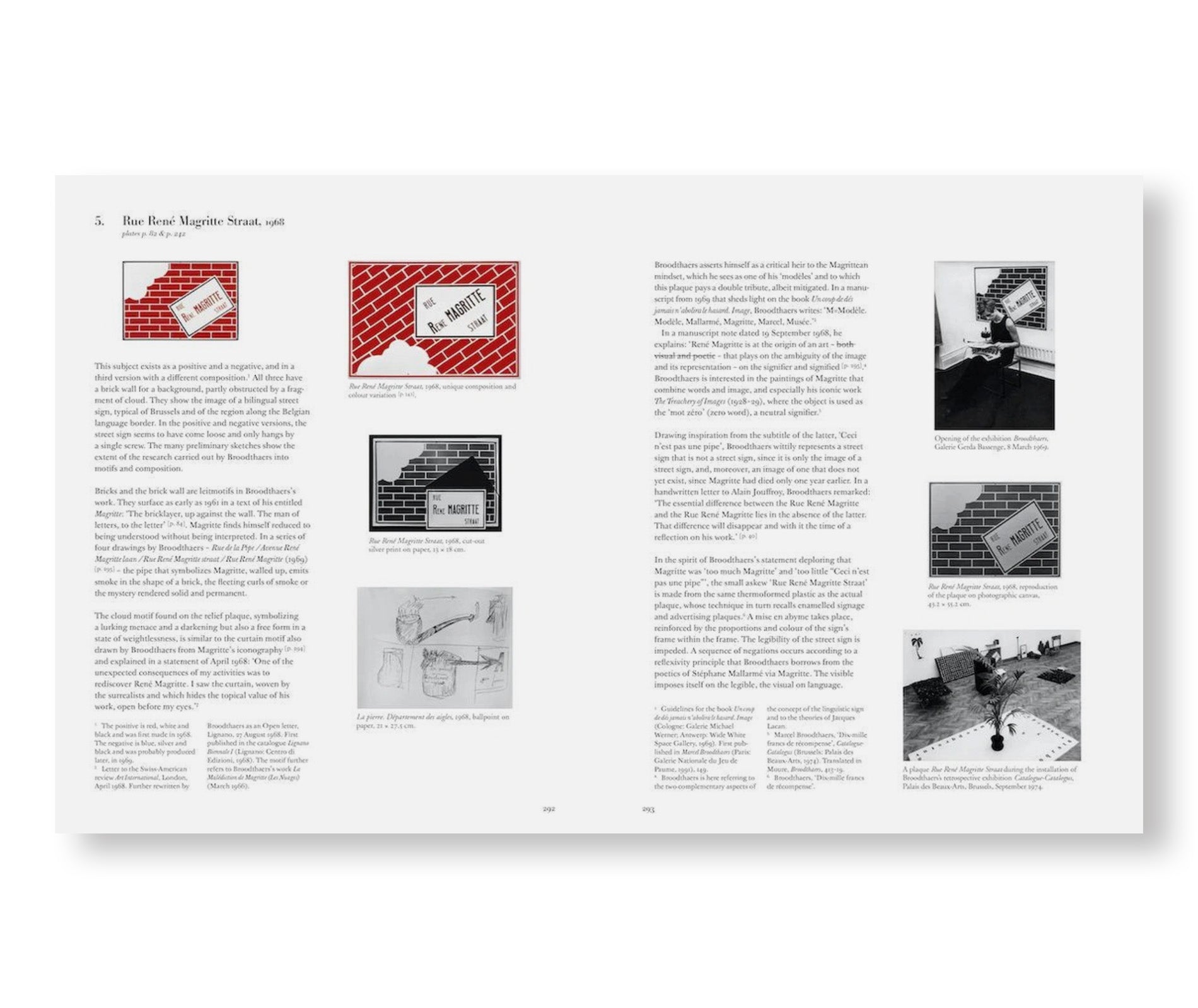 INDUSTRIAL POEMS. THE COMPLETE CATALOGUE OF THE PLAQUES 1968–1972 by Marcel Broodthaers