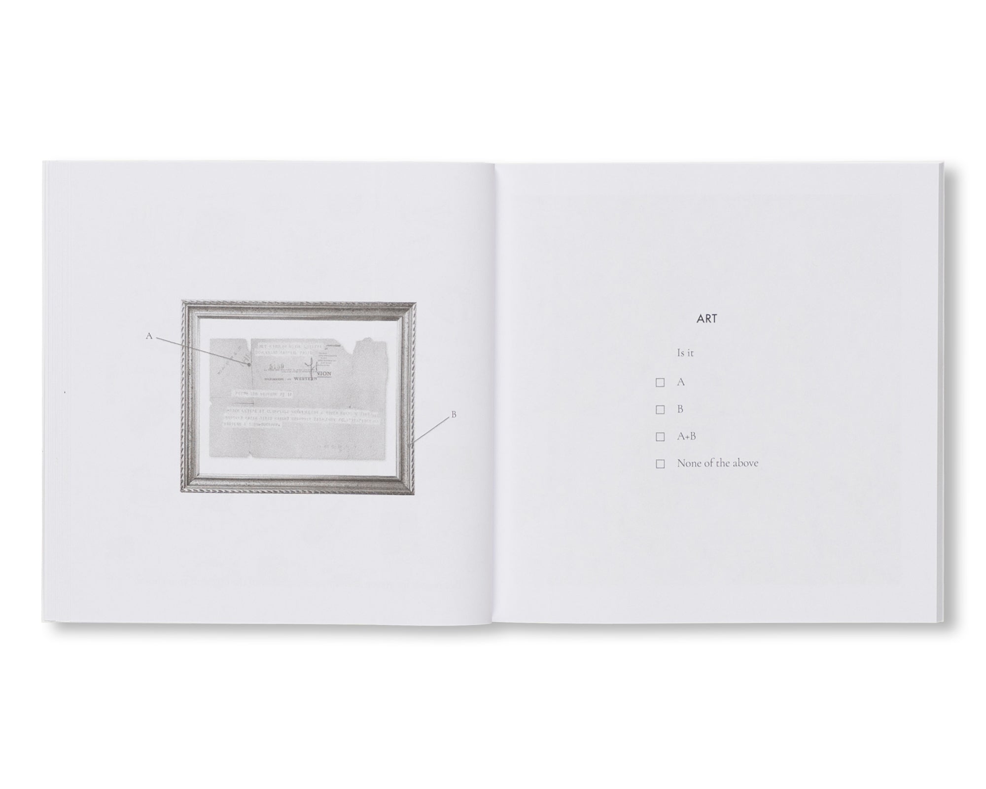 A TELEGRAM FROM MARCEL DUCHAMP by David Prowler [SECOND EDITION]