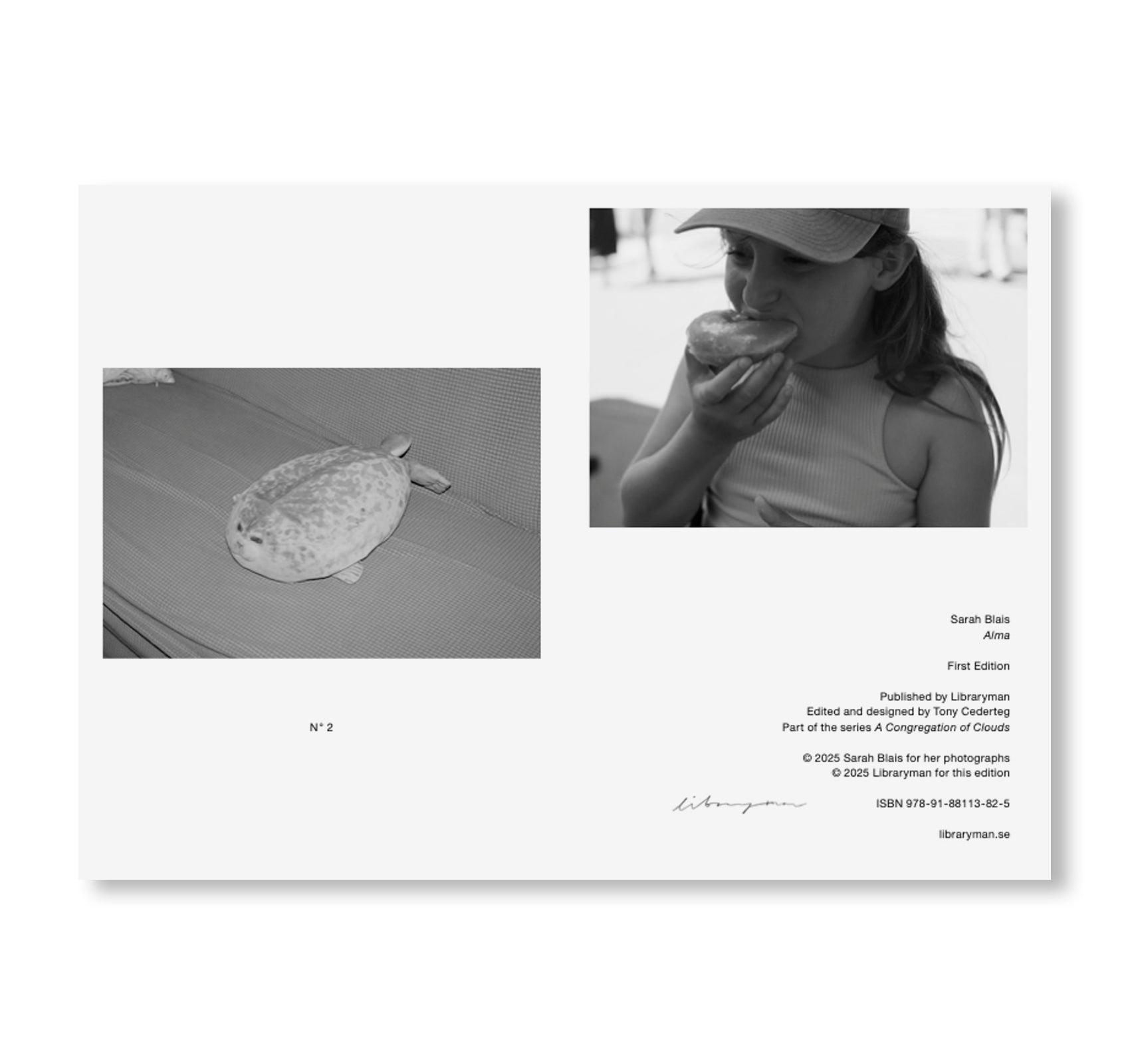 A CONGREGATION OF CLOUDS - N° 2 ALMA by Sarah Blais [INDIVIDUAL ZINES]