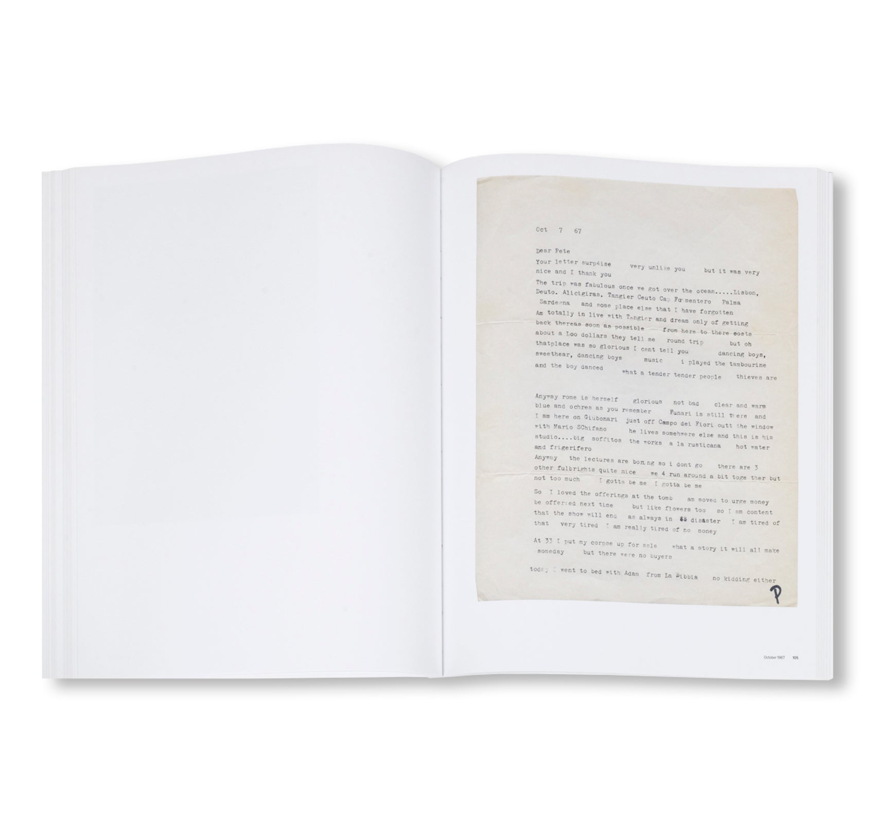 PAUL THEK AND PETER HUJAR: STAY AWAY FROM NOTHING by Paul Thek, Peter Hujar